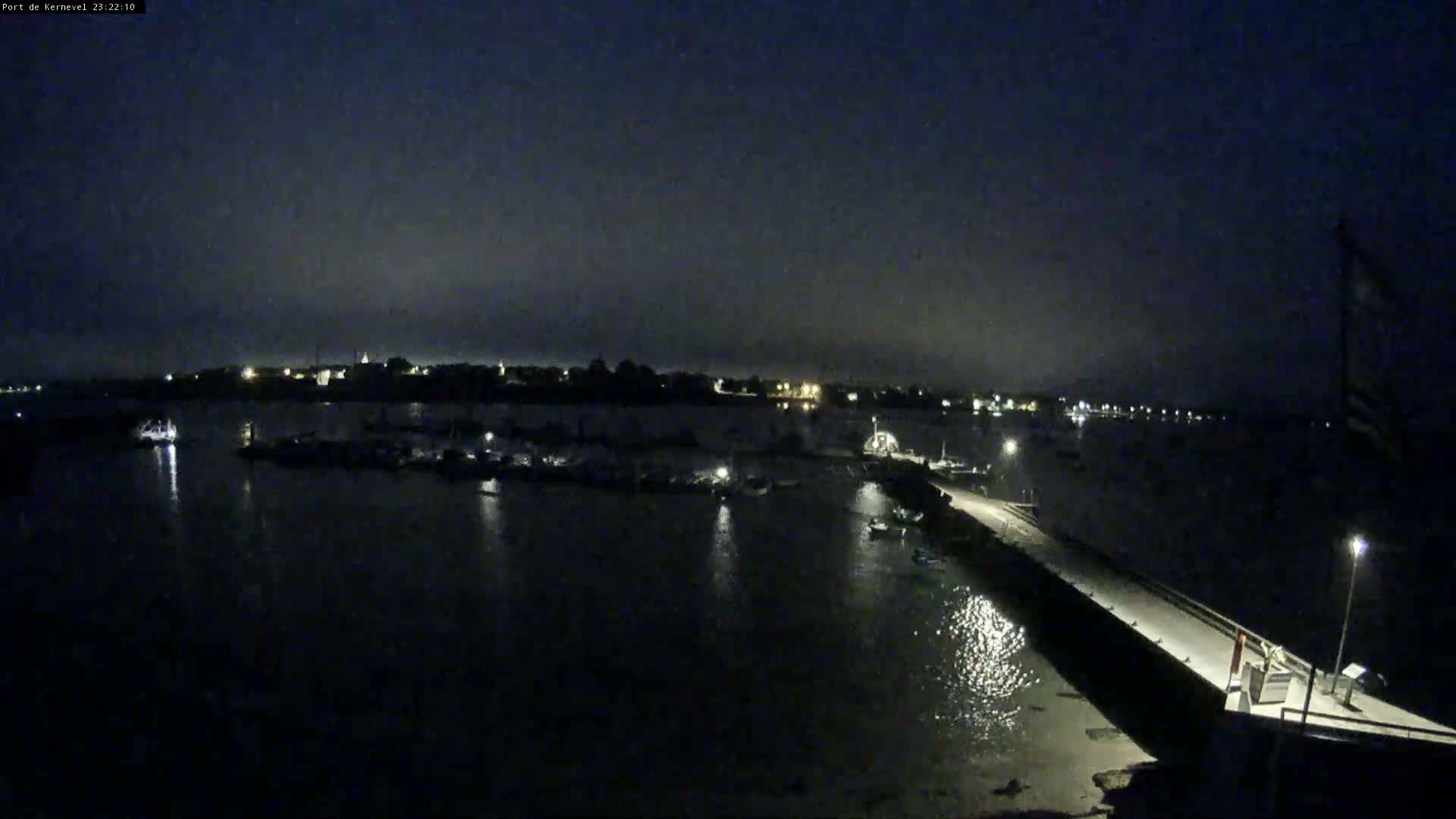 Port de Gavres Marine Live Cam - Lorient, Morbihan, Bretagne, France