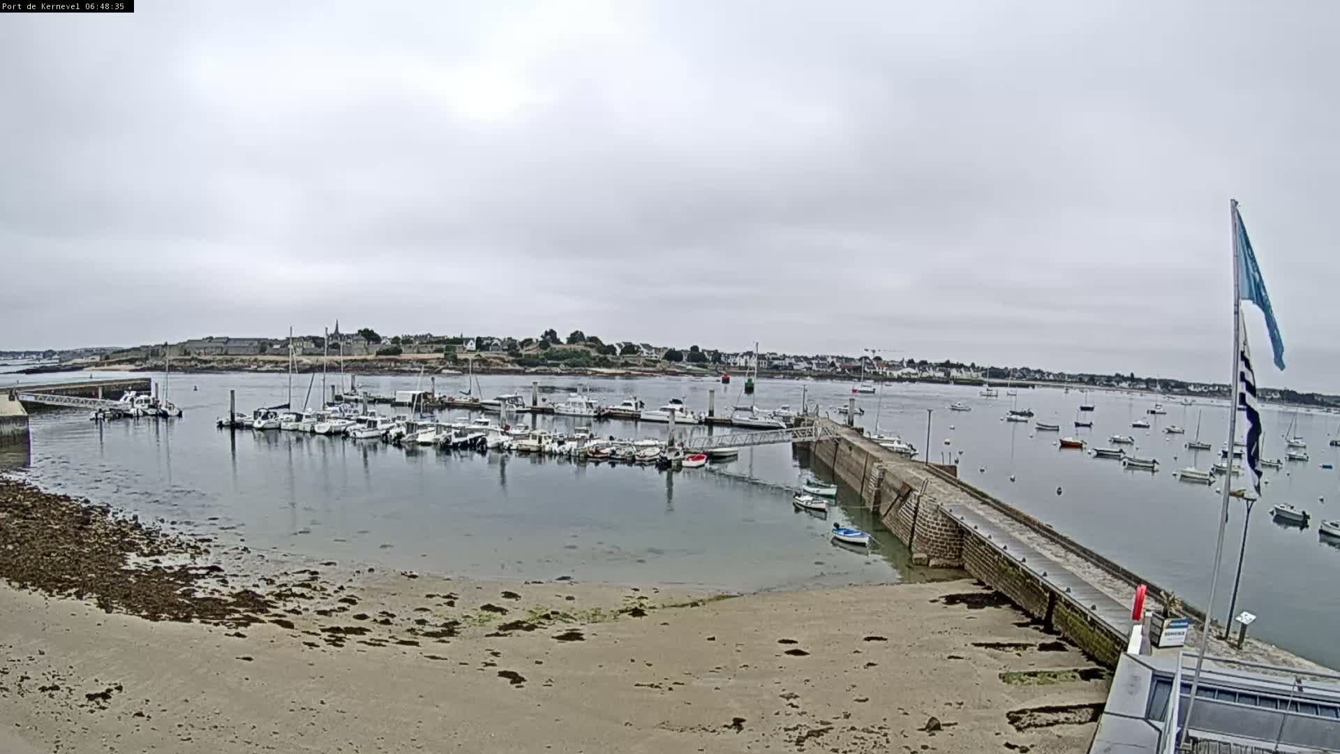 Port de Gavres Marine Live Cam - Lorient, Morbihan, Bretagne, France