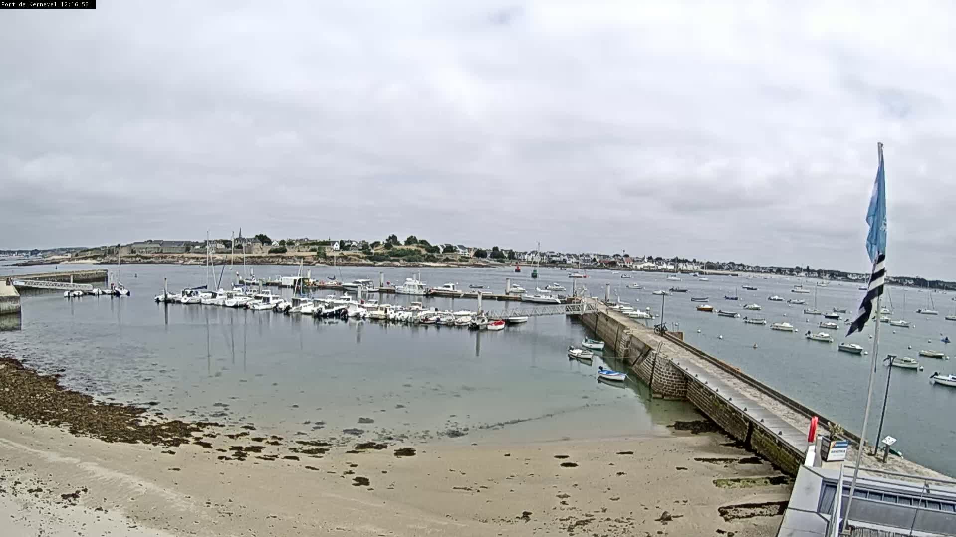 Port de Gavres Marine Live Cam - Lorient, Morbihan, Bretagne, France