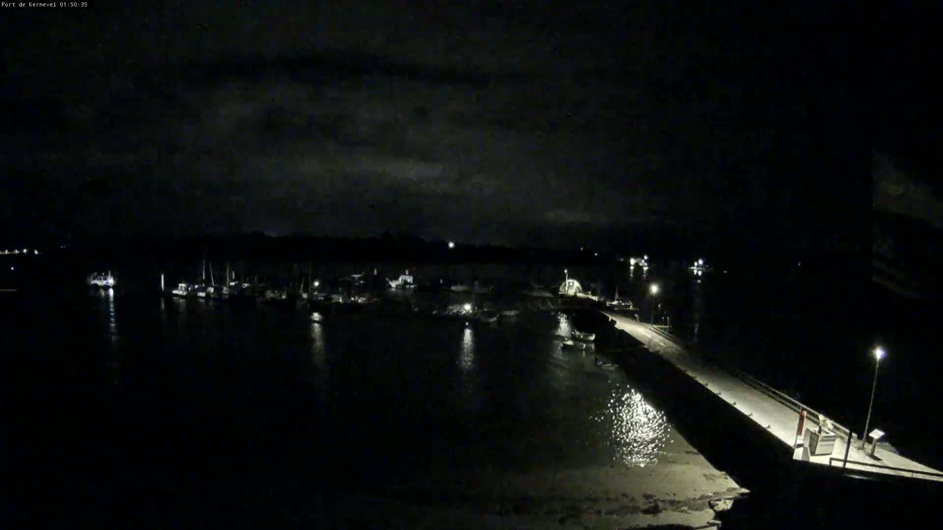 Port de Gavres Marine Live Cam - Lorient, Morbihan, Bretagne, France