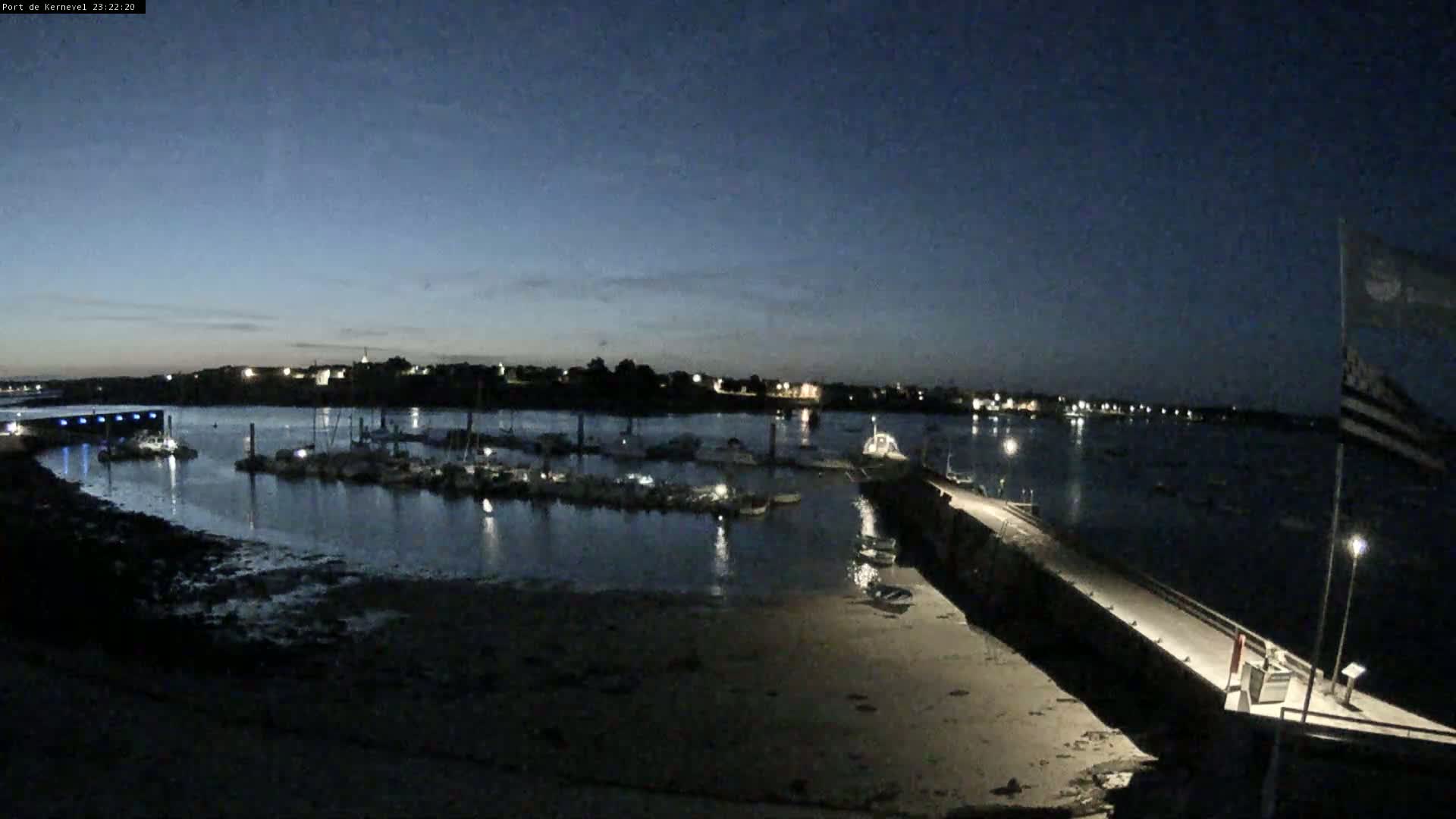 Port de Gavres Marine Live Cam - Lorient, Morbihan, Bretagne, France