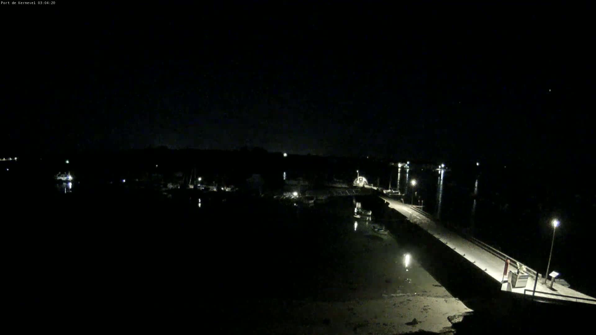 Port de Gavres Marine Live Cam - Lorient, Morbihan, Bretagne, France