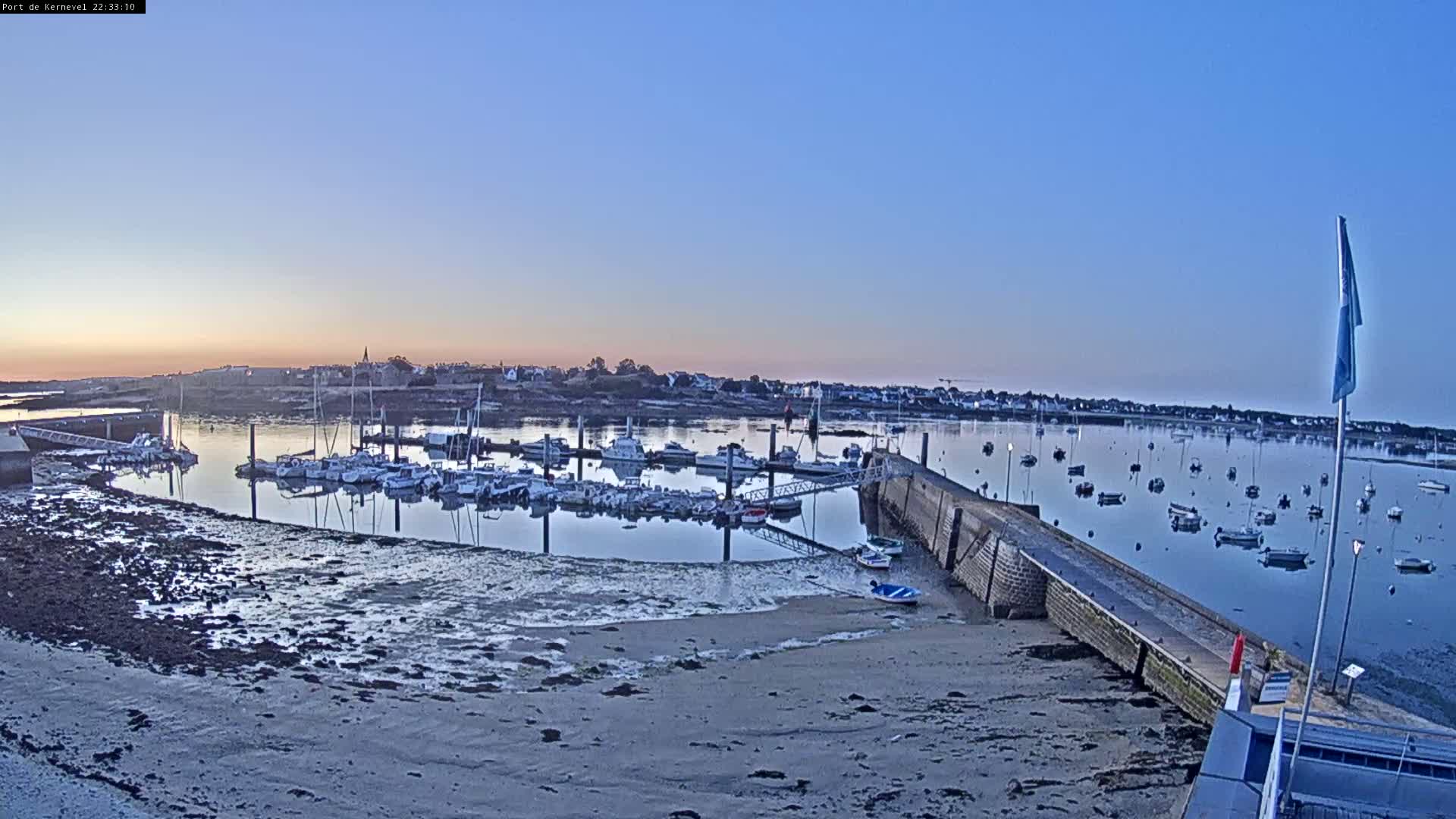 Port de Gavres Marine Live Cam - Lorient, Morbihan, Bretagne, France