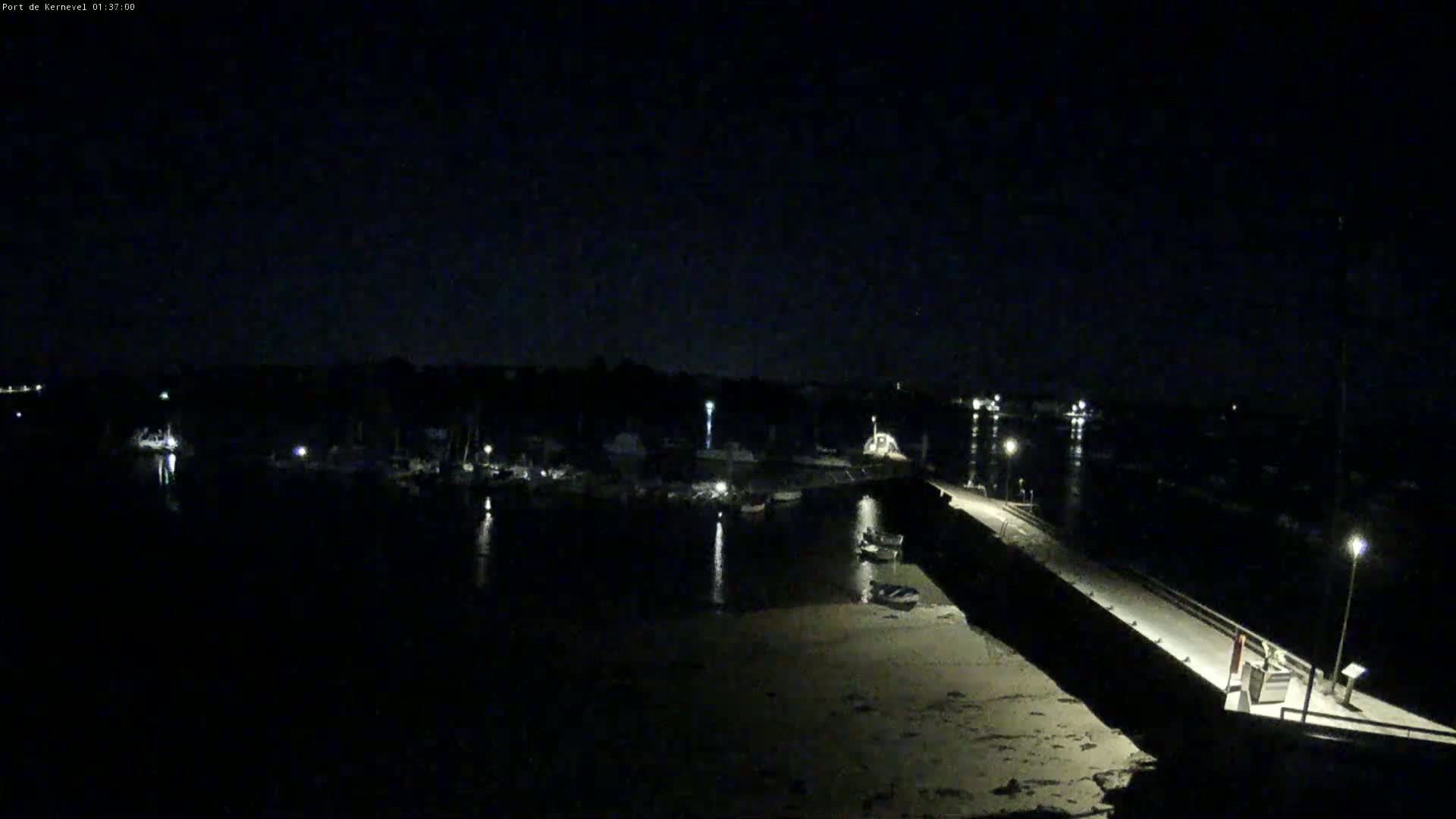 Port de Gavres Marine Live Cam - Lorient, Morbihan, Bretagne, France