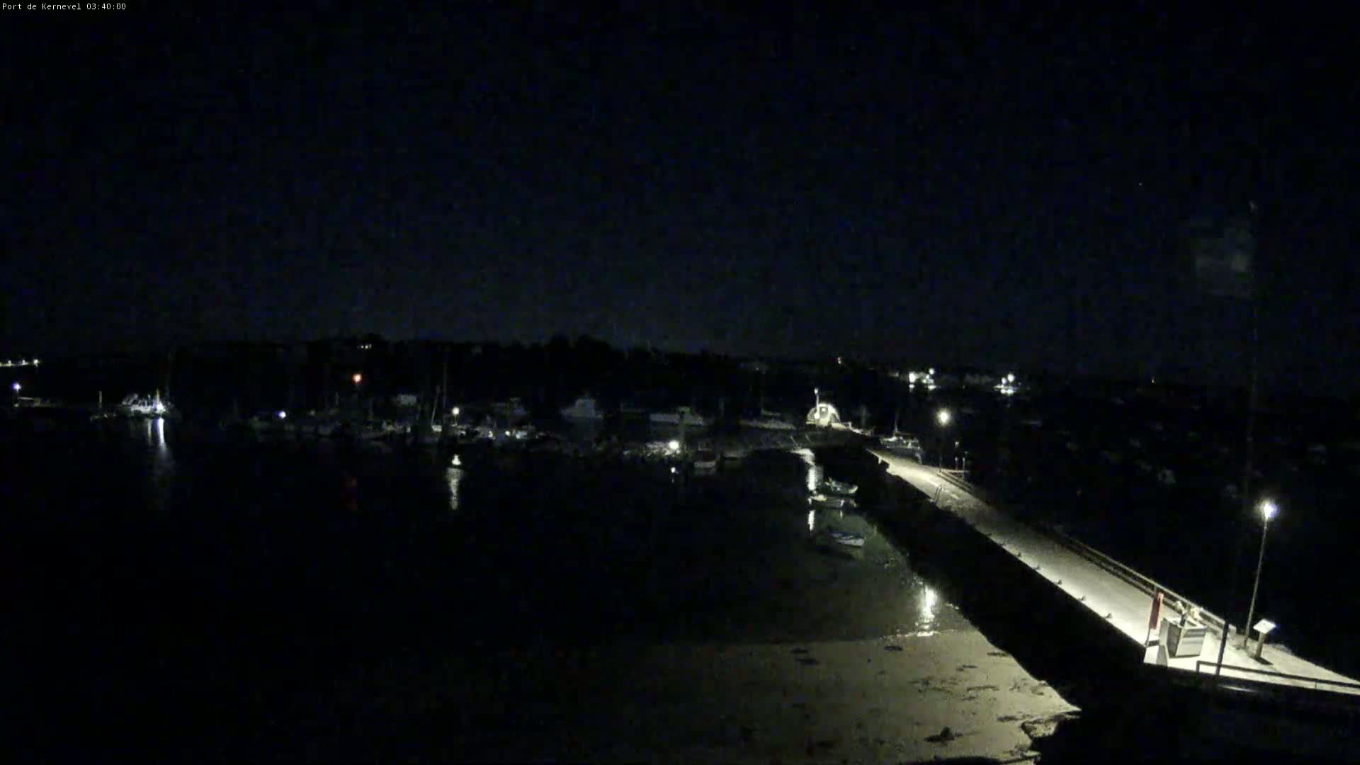 Port de Gavres Marine Live Cam - Lorient, Morbihan, Bretagne, France
