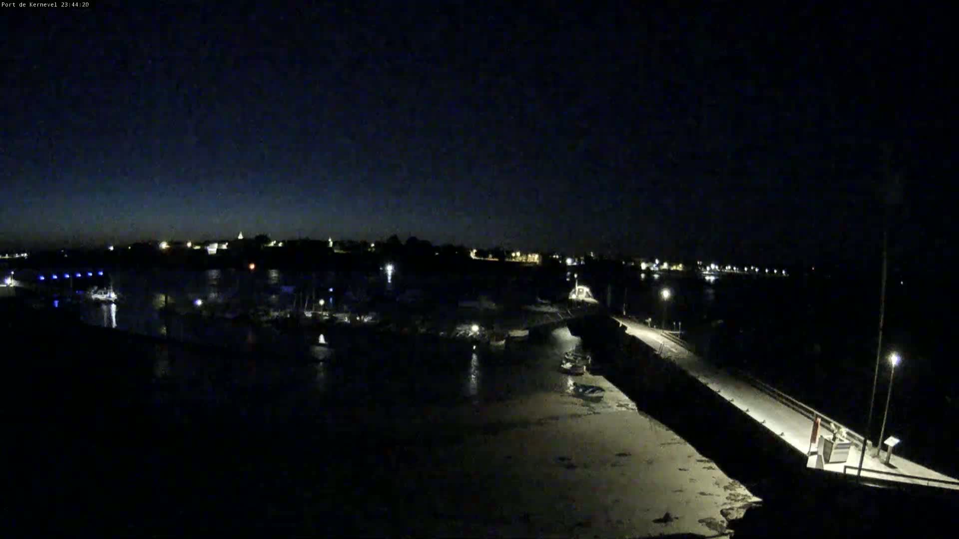 Port de Gavres Marine Live Cam - Lorient, Morbihan, Bretagne, France