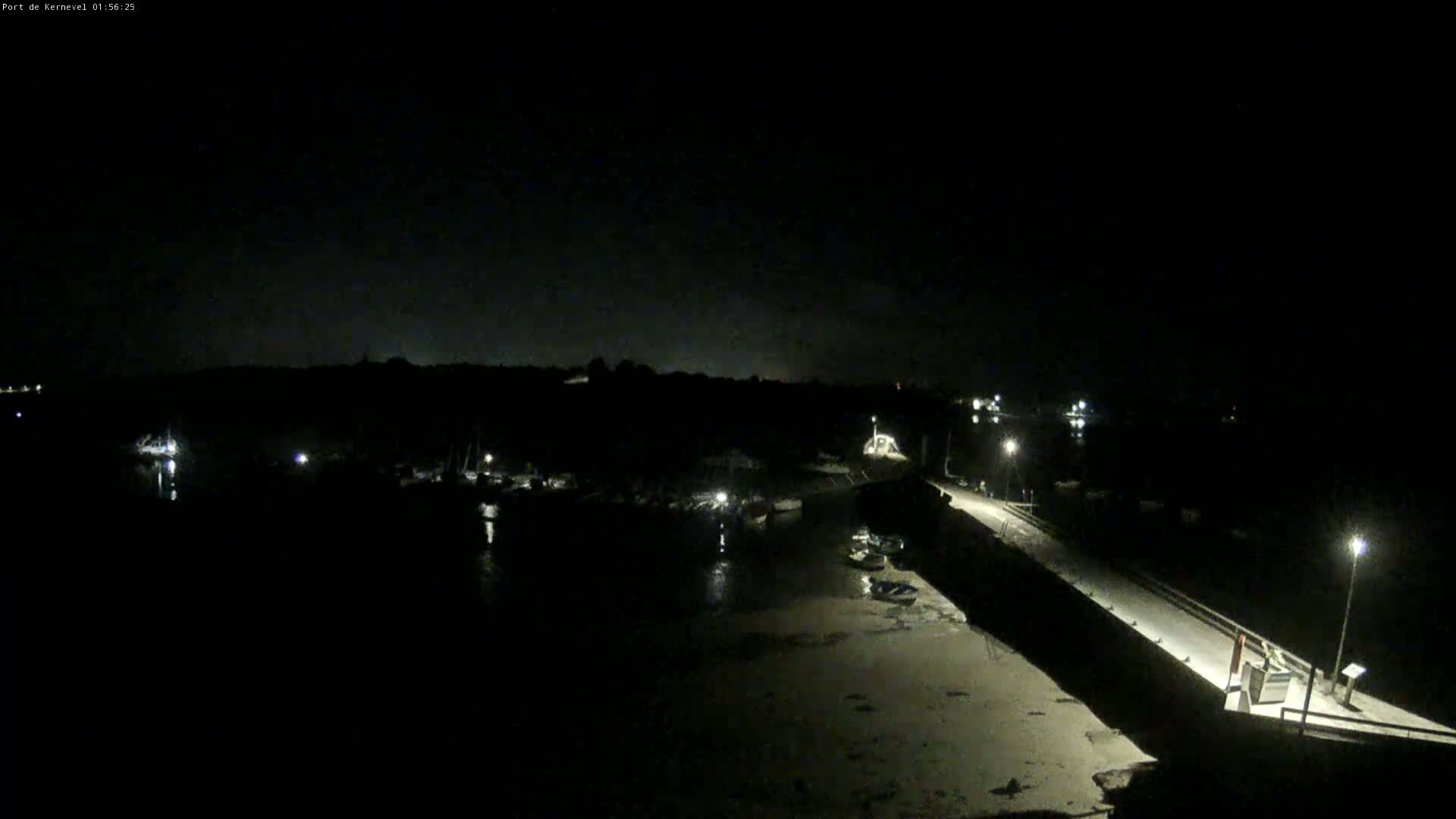 Port de Gavres Marine Live Cam - Lorient, Morbihan, Bretagne, France