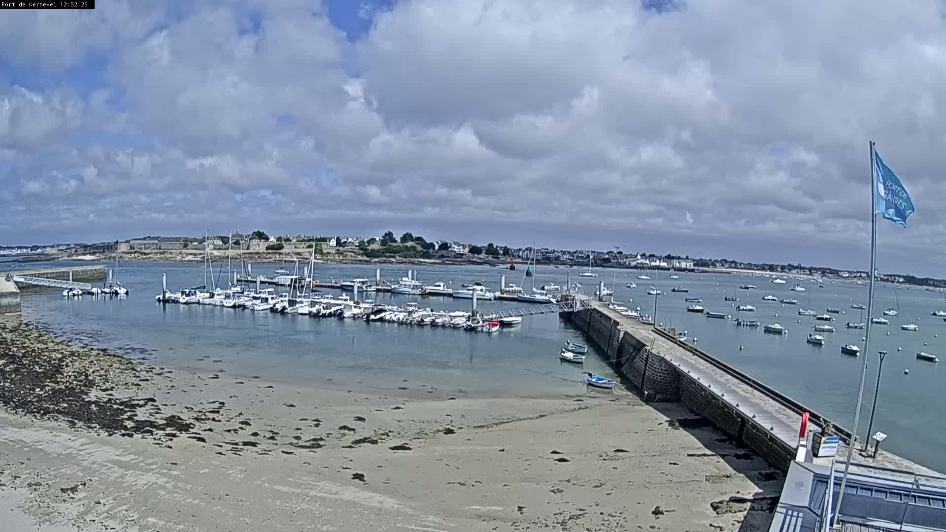 Port de Gavres Marine Live Cam - Lorient, Morbihan, Bretagne, France