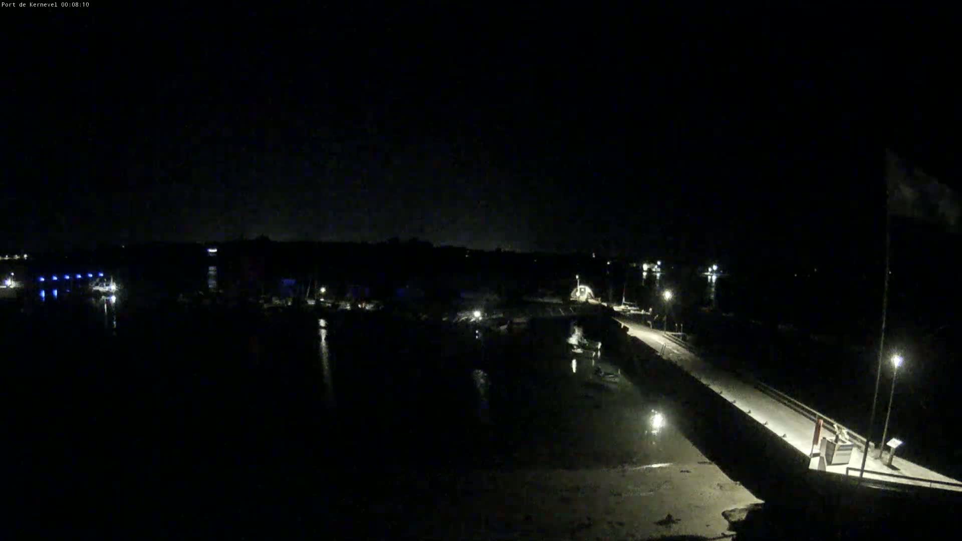 Port de Gavres Marine Live Cam - Lorient, Morbihan, Bretagne, France