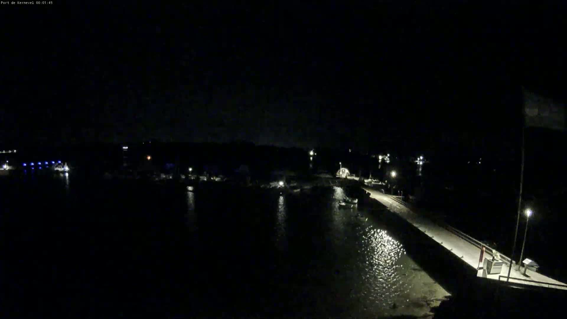 Port de Gavres Marine Live Cam - Lorient, Morbihan, Bretagne, France