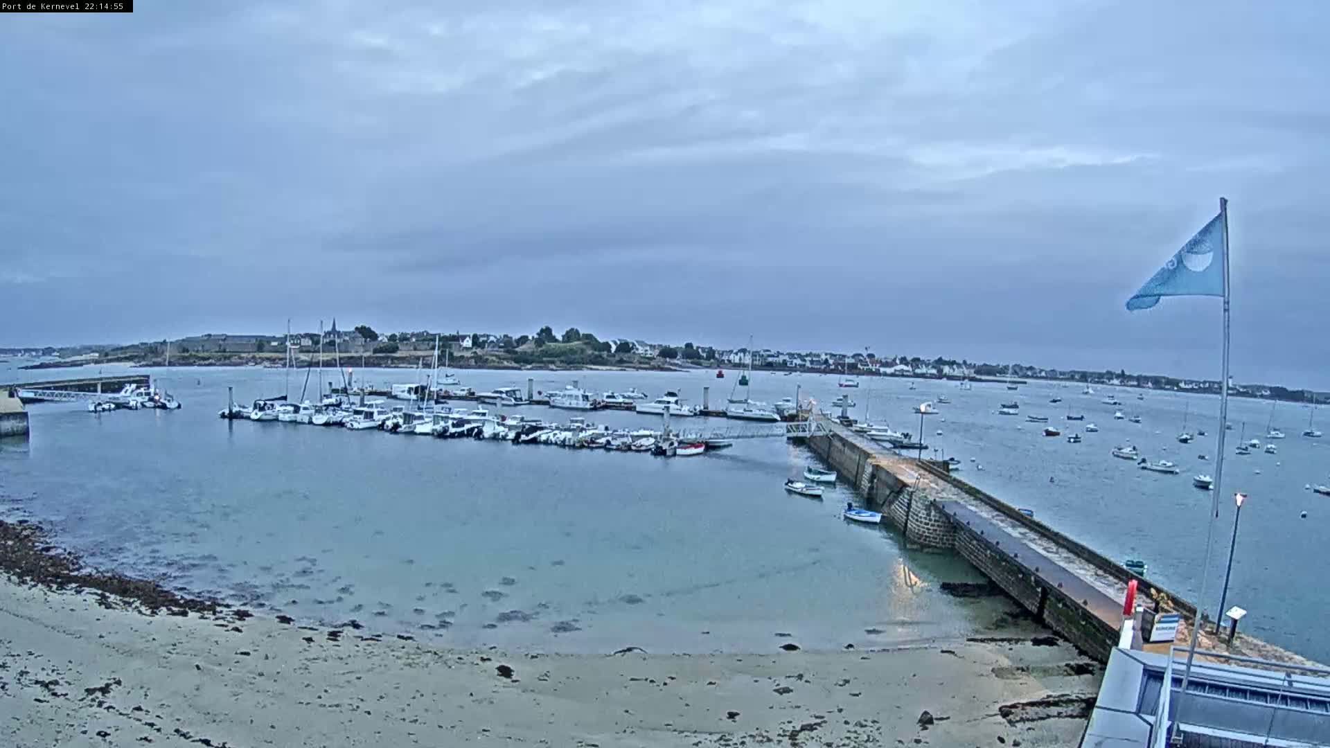 Port de Gavres Marine Live Cam - Lorient, Morbihan, Bretagne, France