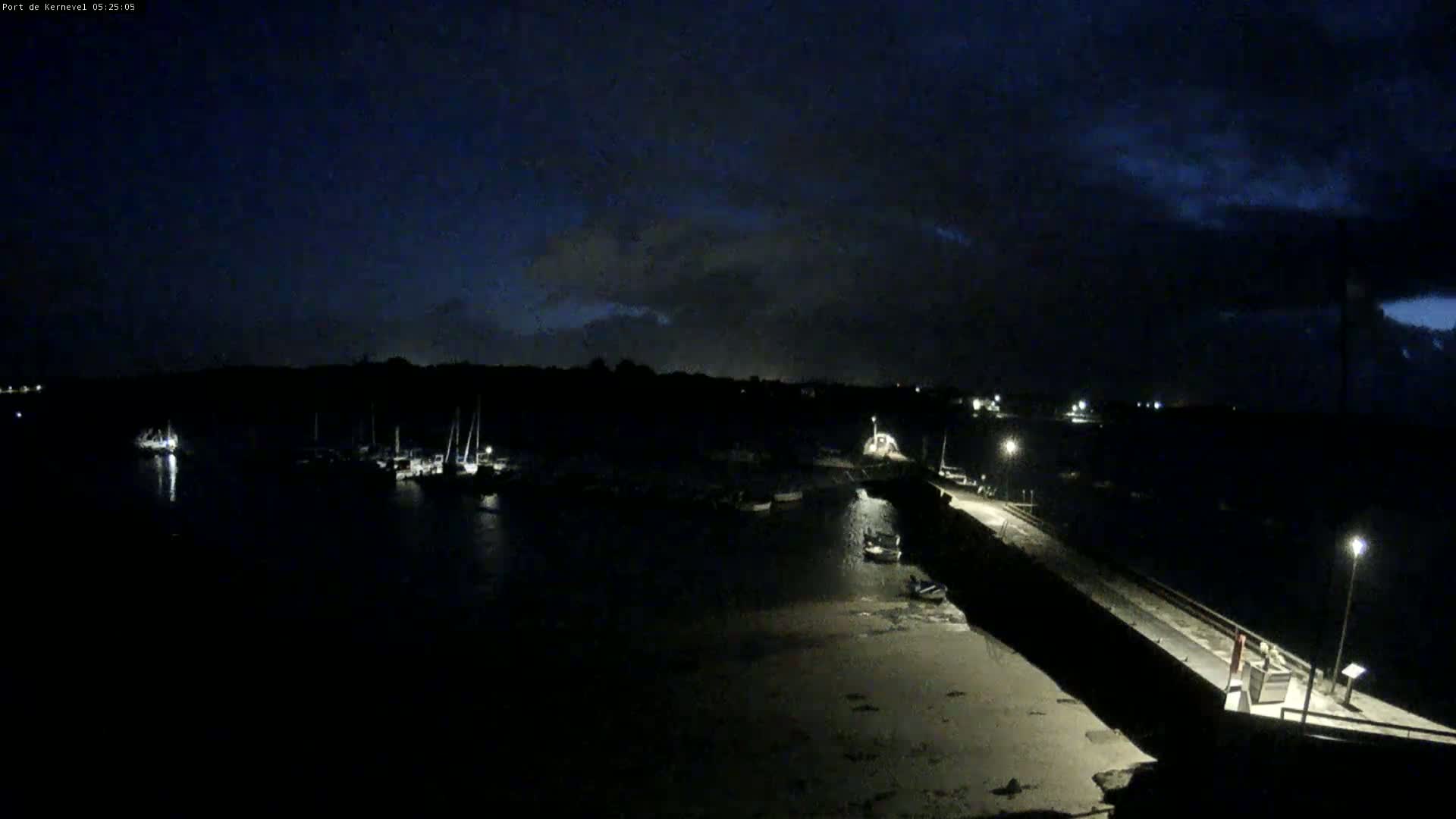 Port de Gavres Marine Live Cam - Lorient, Morbihan, Bretagne, France