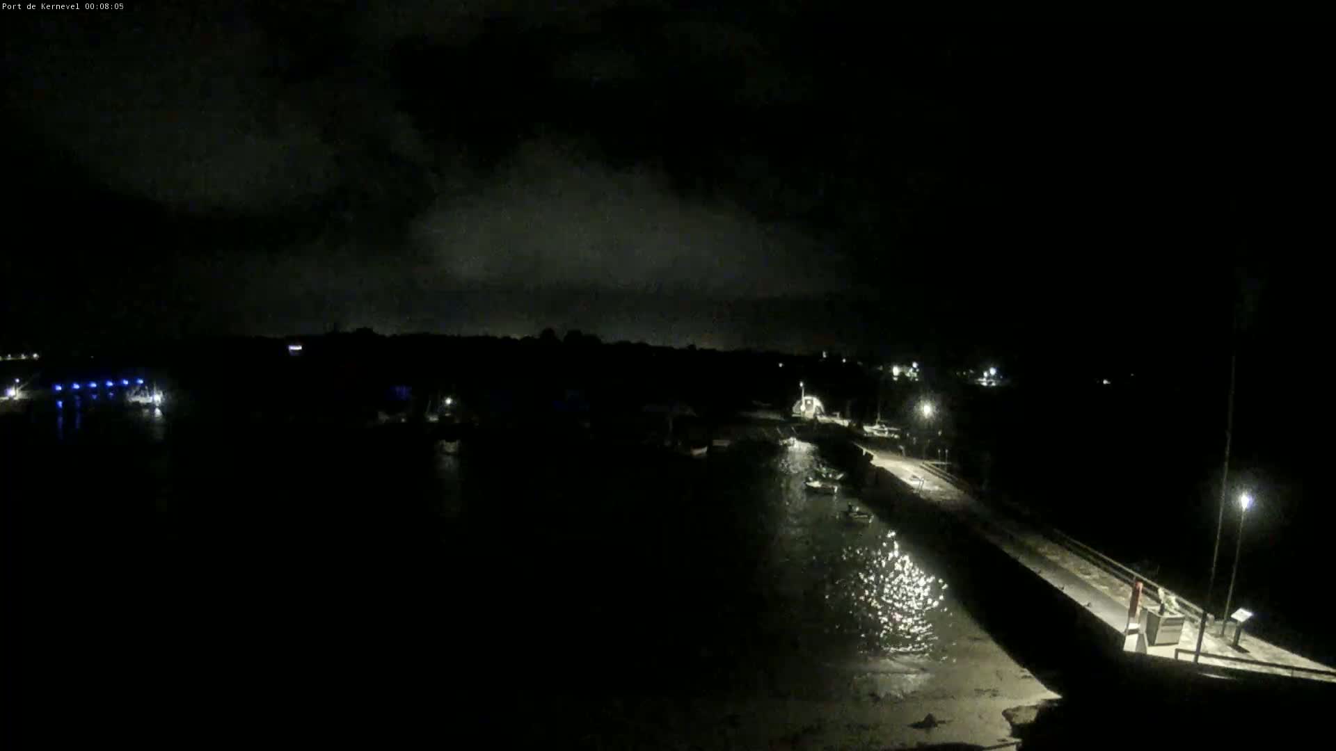 Port de Gavres Marine Live Cam - Lorient, Morbihan, Bretagne, France