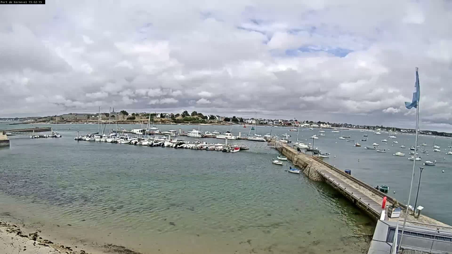 Port de Gavres Marine Live Cam - Lorient, Morbihan, Bretagne, France
