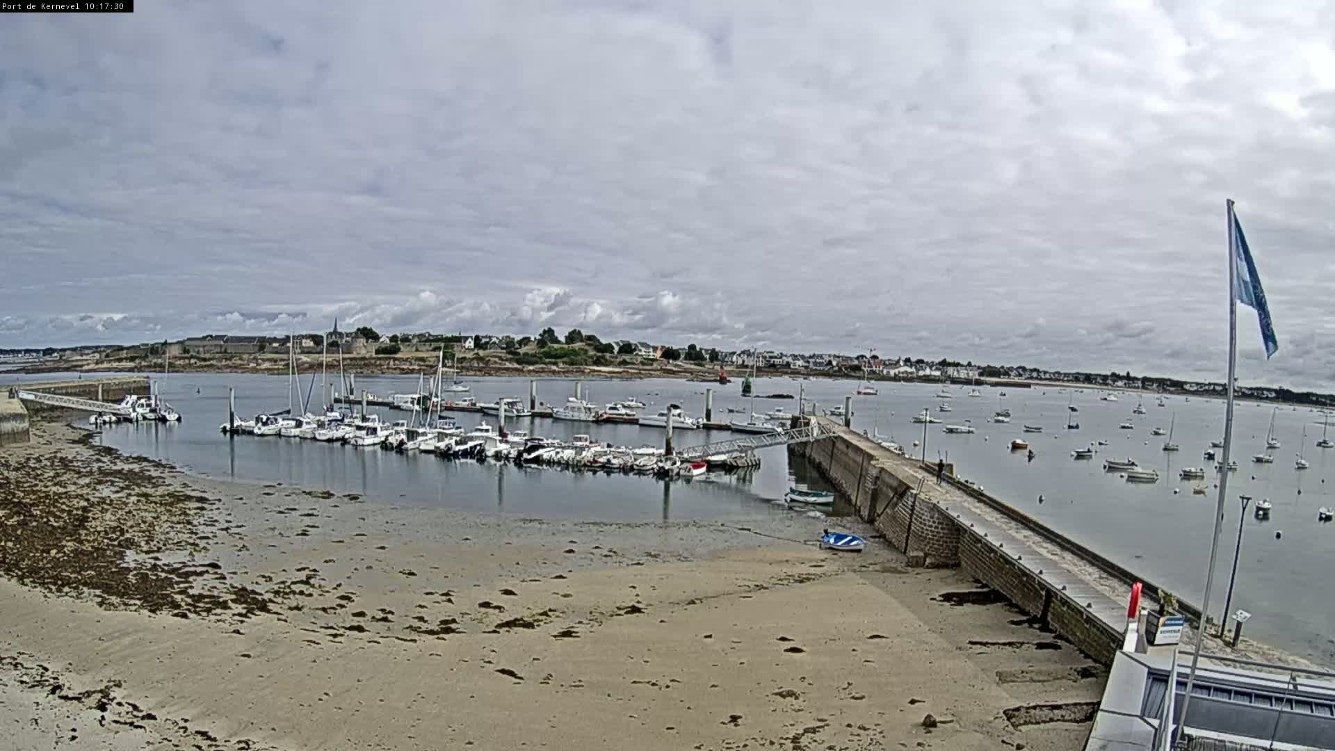 Port de Gavres Marine Live Cam - Lorient, Morbihan, Bretagne, France