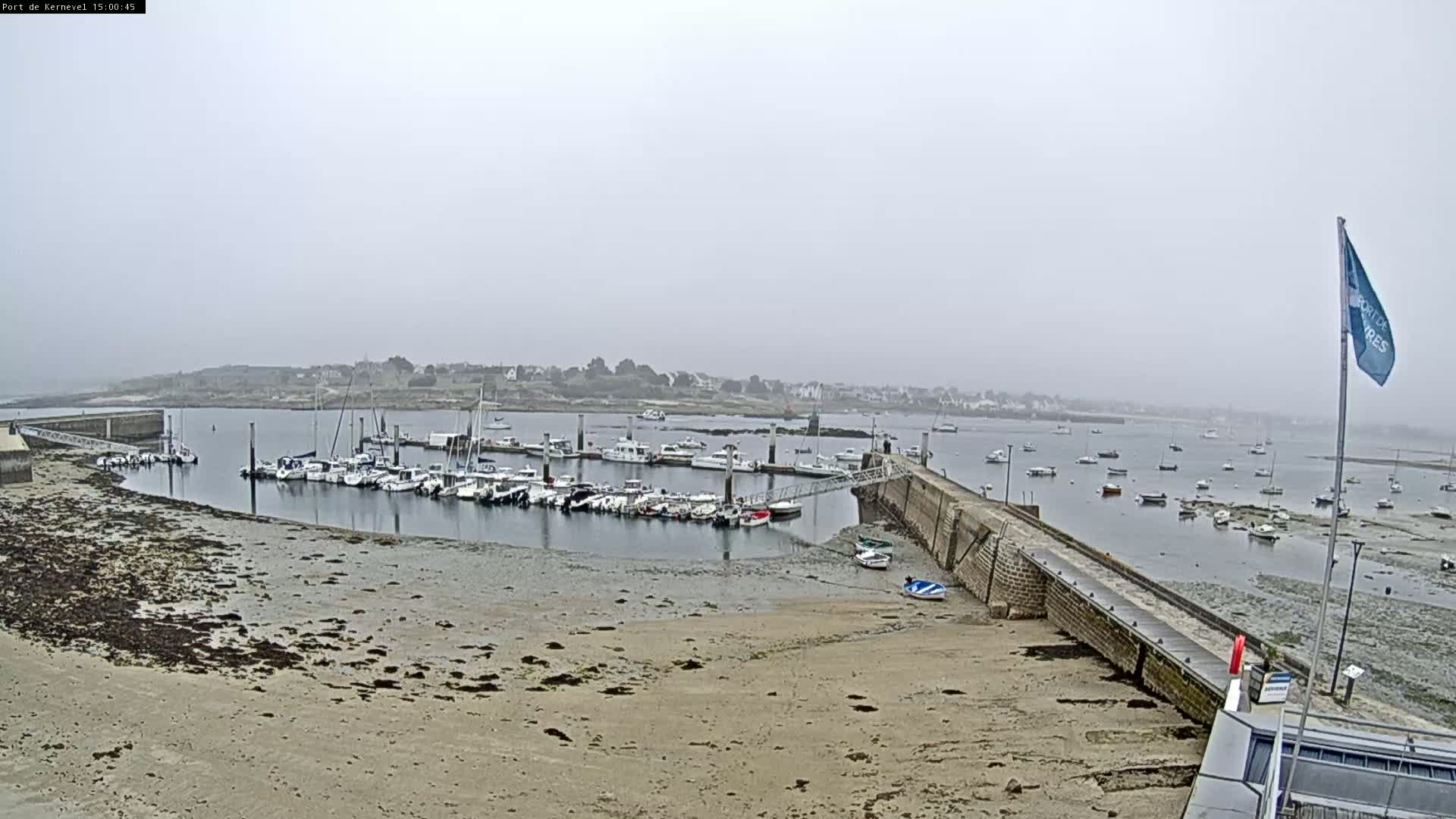 Port de Gavres Marine Live Cam - Lorient, Morbihan, Bretagne, France