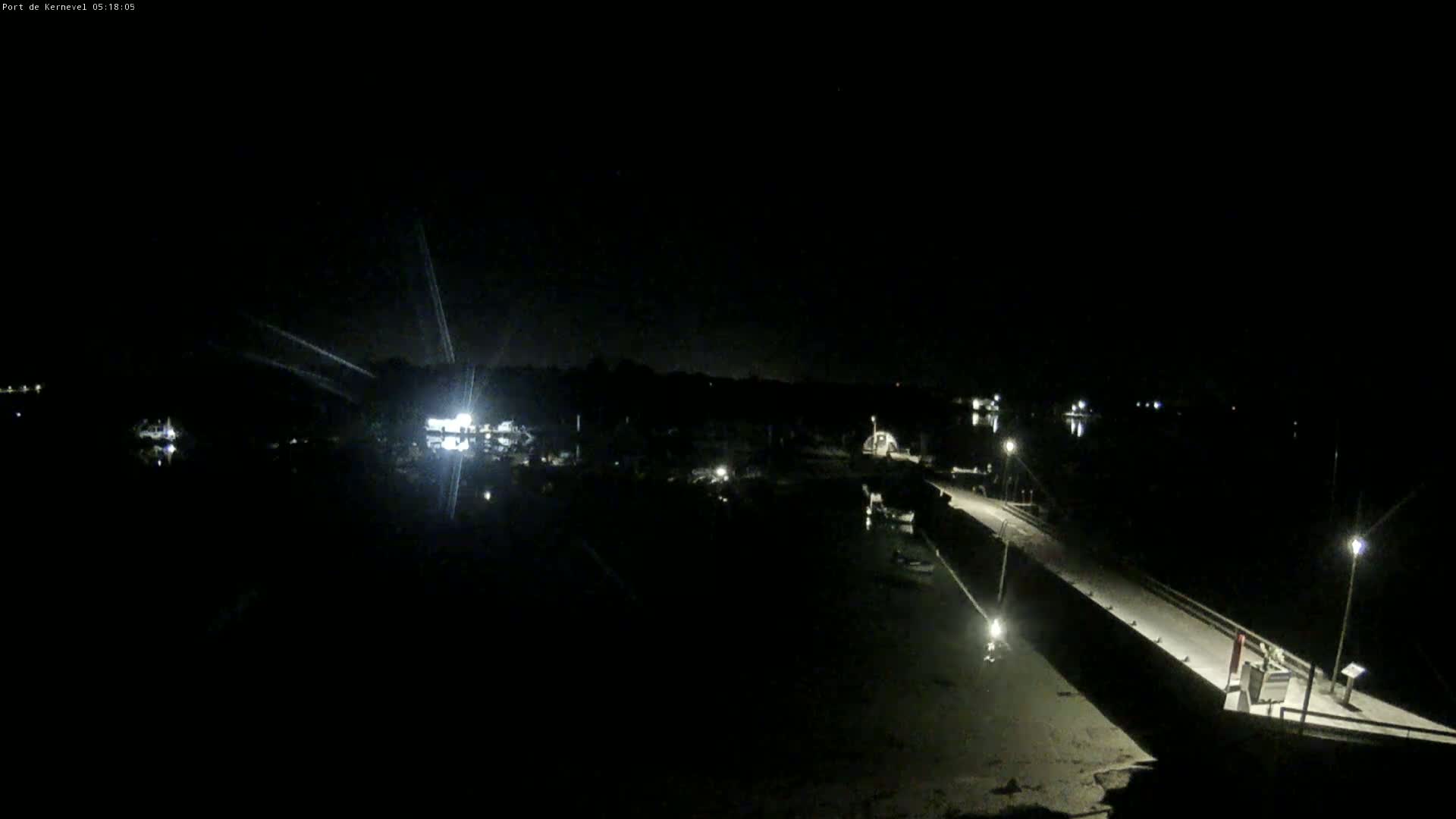 Port de Gavres Marine Live Cam - Lorient, Morbihan, Bretagne, France