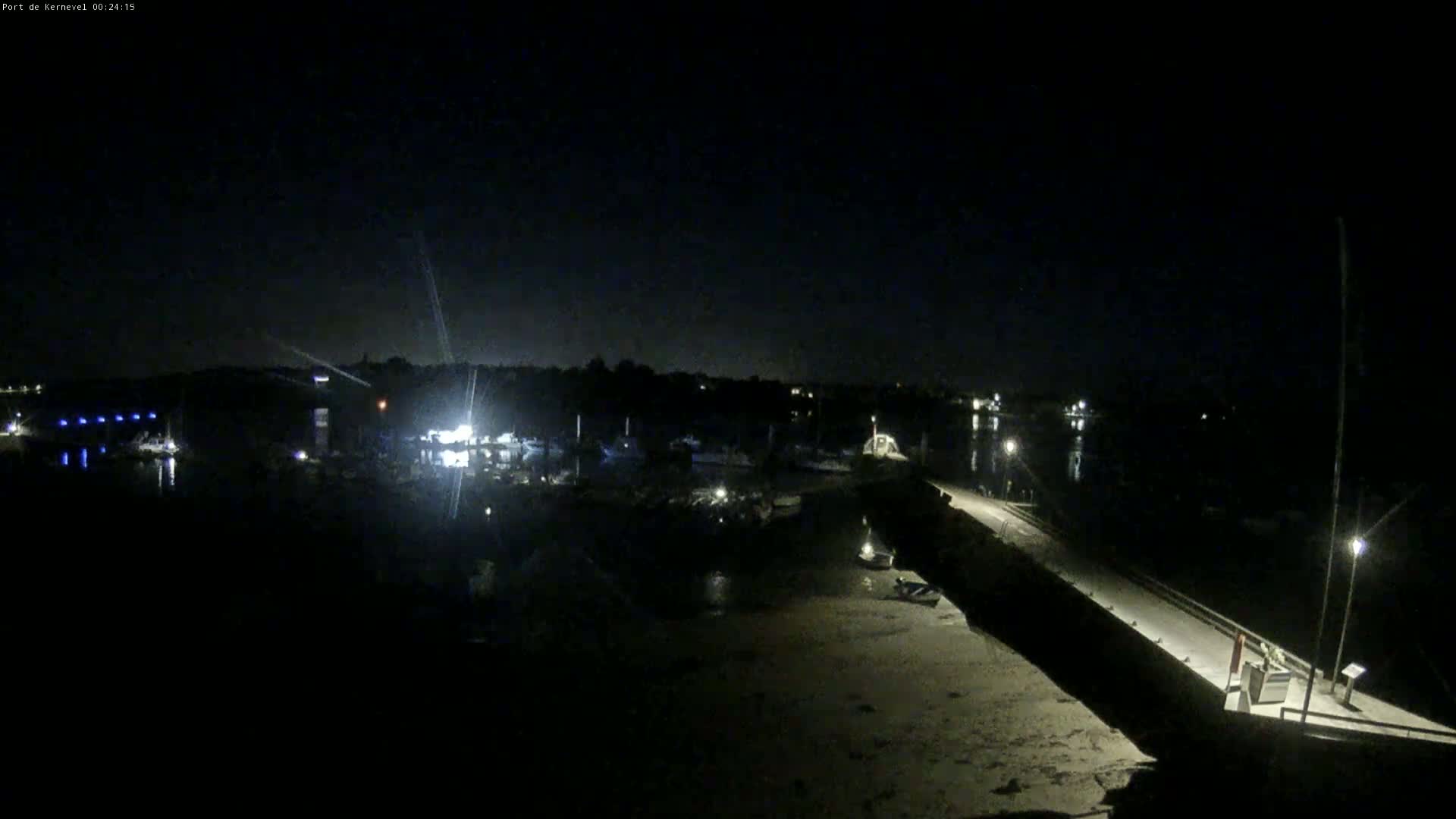 Port de Gavres Marine Live Cam - Lorient, Morbihan, Bretagne, France