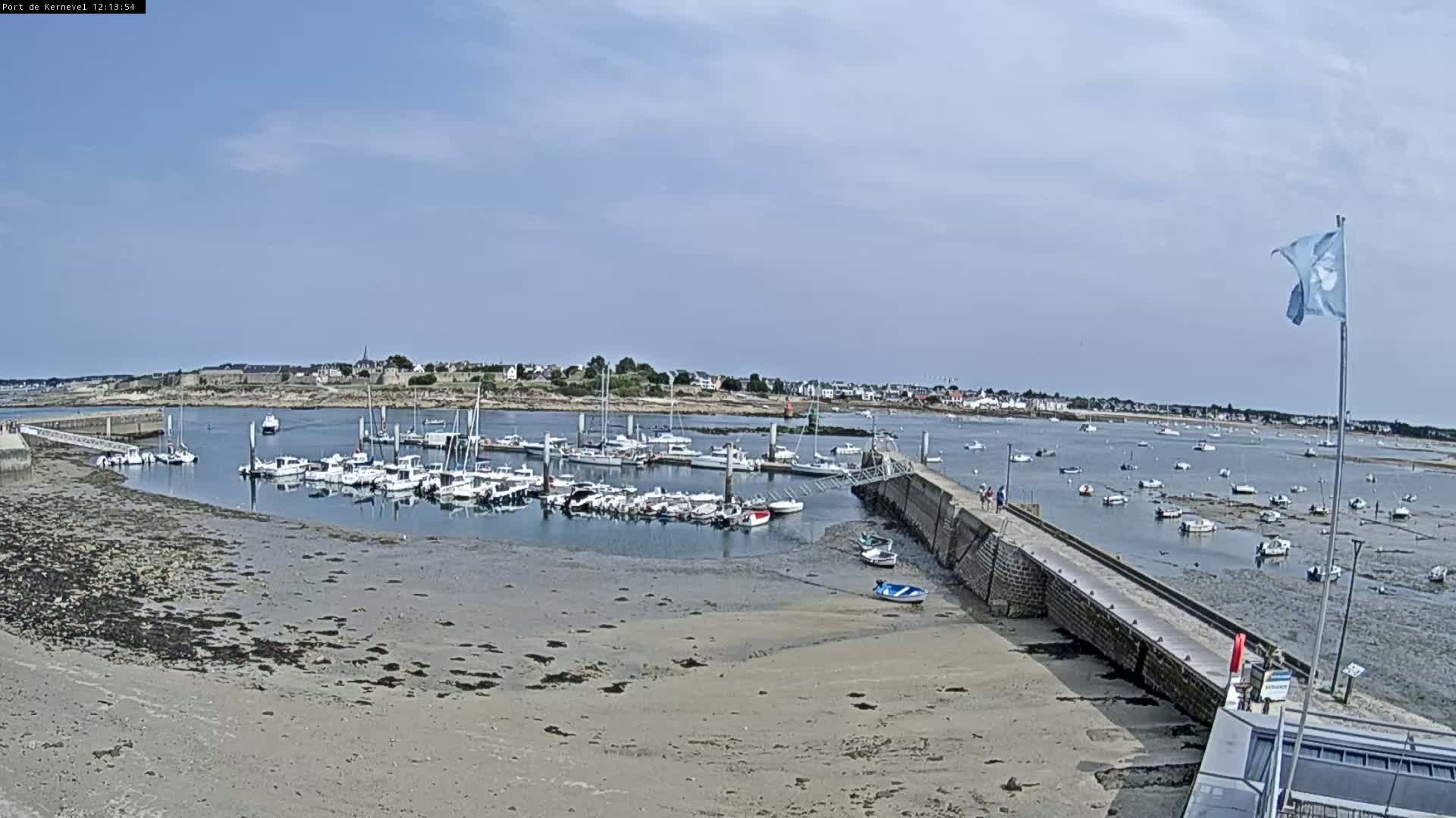 Port de Gavres Marine Live Cam - Lorient, Morbihan, Bretagne, France