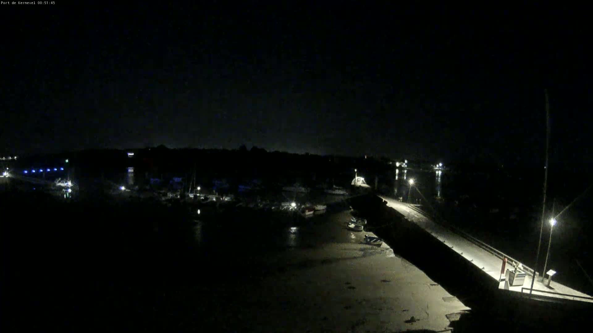 Port de Gavres Marine Live Cam - Lorient, Morbihan, Bretagne, France