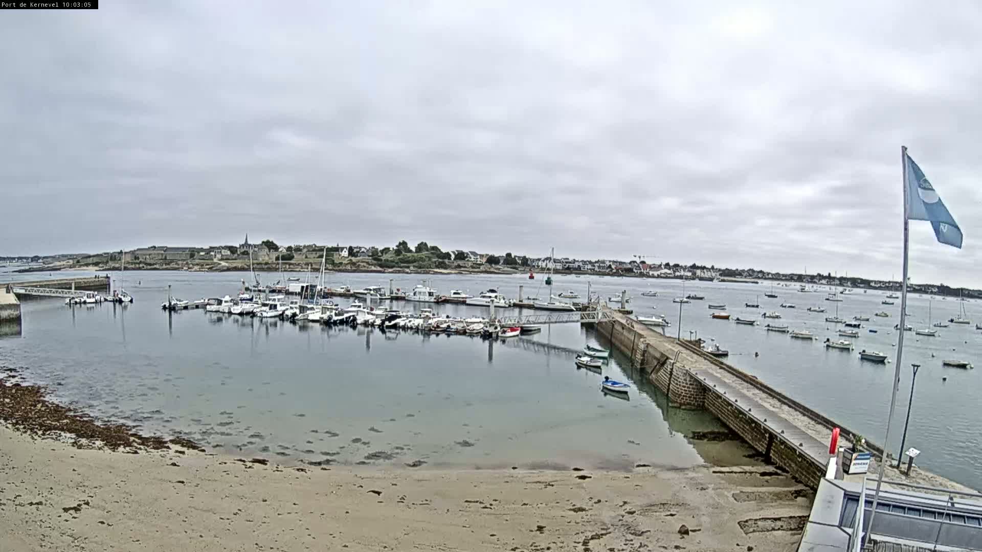 Port de Gavres Marine Live Cam - Lorient, Morbihan, Bretagne, France