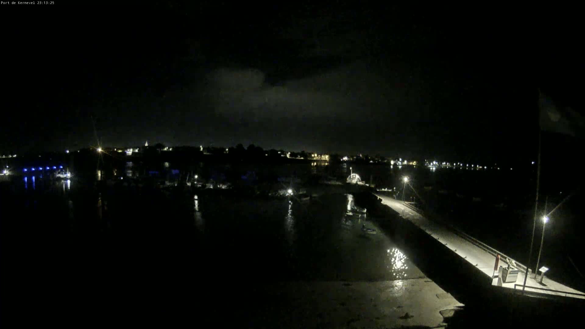 Port de Gavres Marine Live Cam - Lorient, Morbihan, Bretagne, France