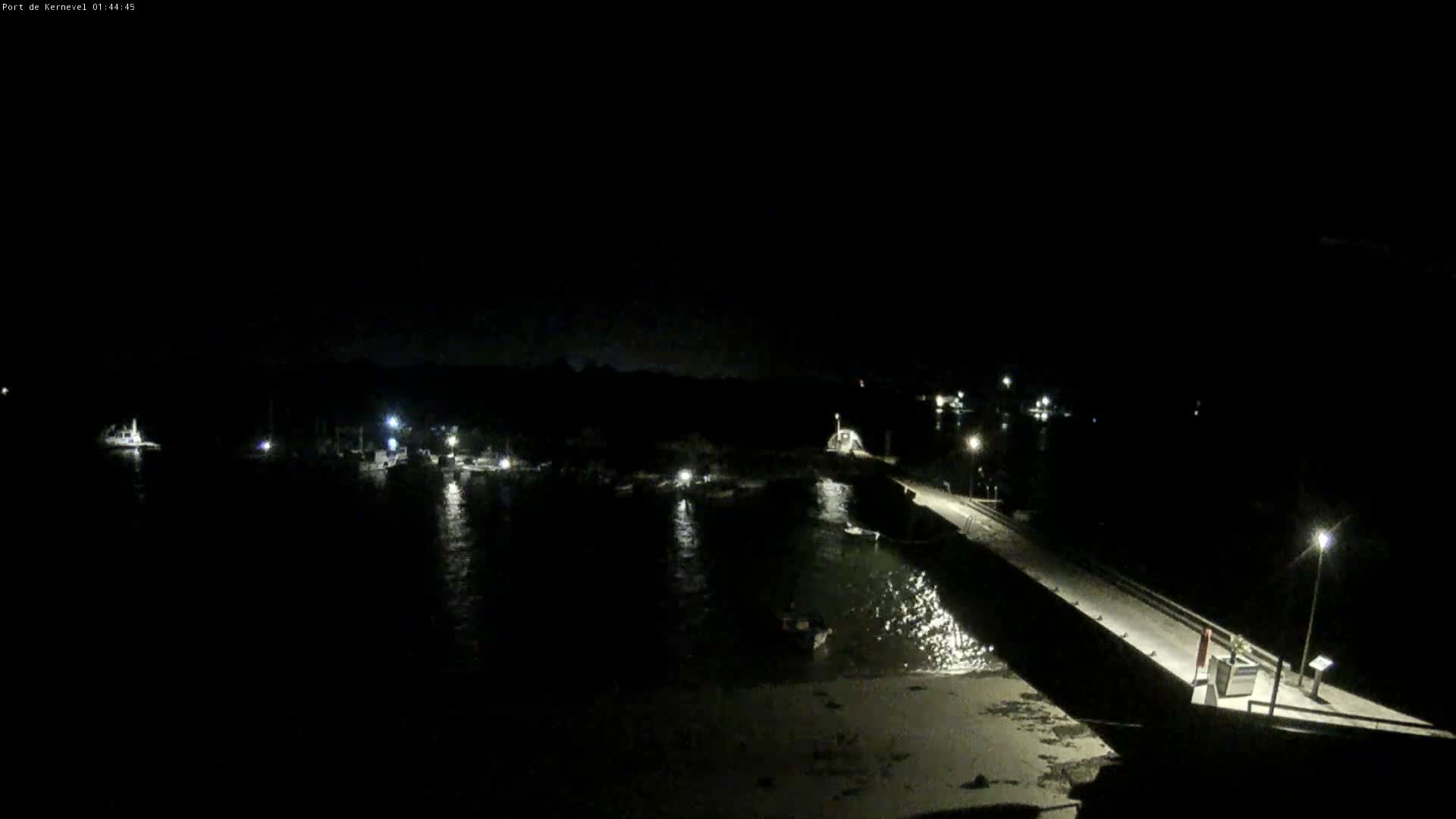 Port de Gavres Marine Live Cam - Lorient, Morbihan, Bretagne, France