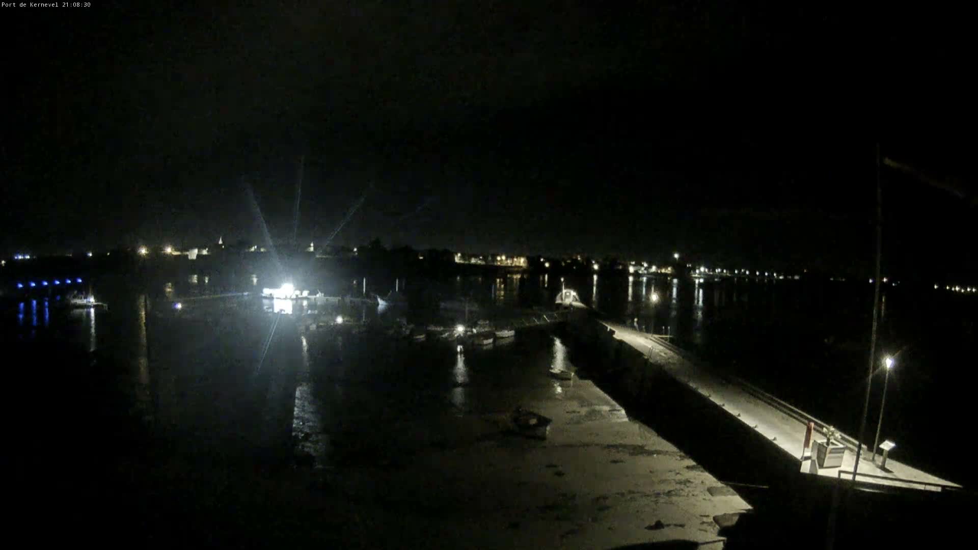 Port de Gavres Marine Live Cam - Lorient, Morbihan, Bretagne, France