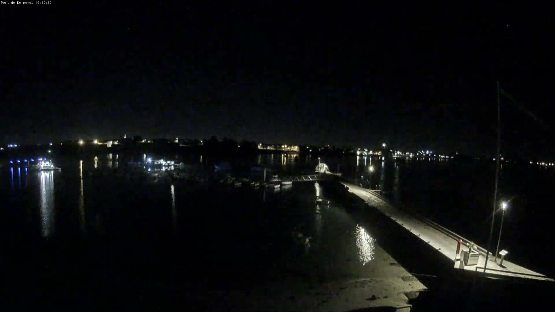 Port de Gavres Marine Live Cam - Lorient, Morbihan, Bretagne, France