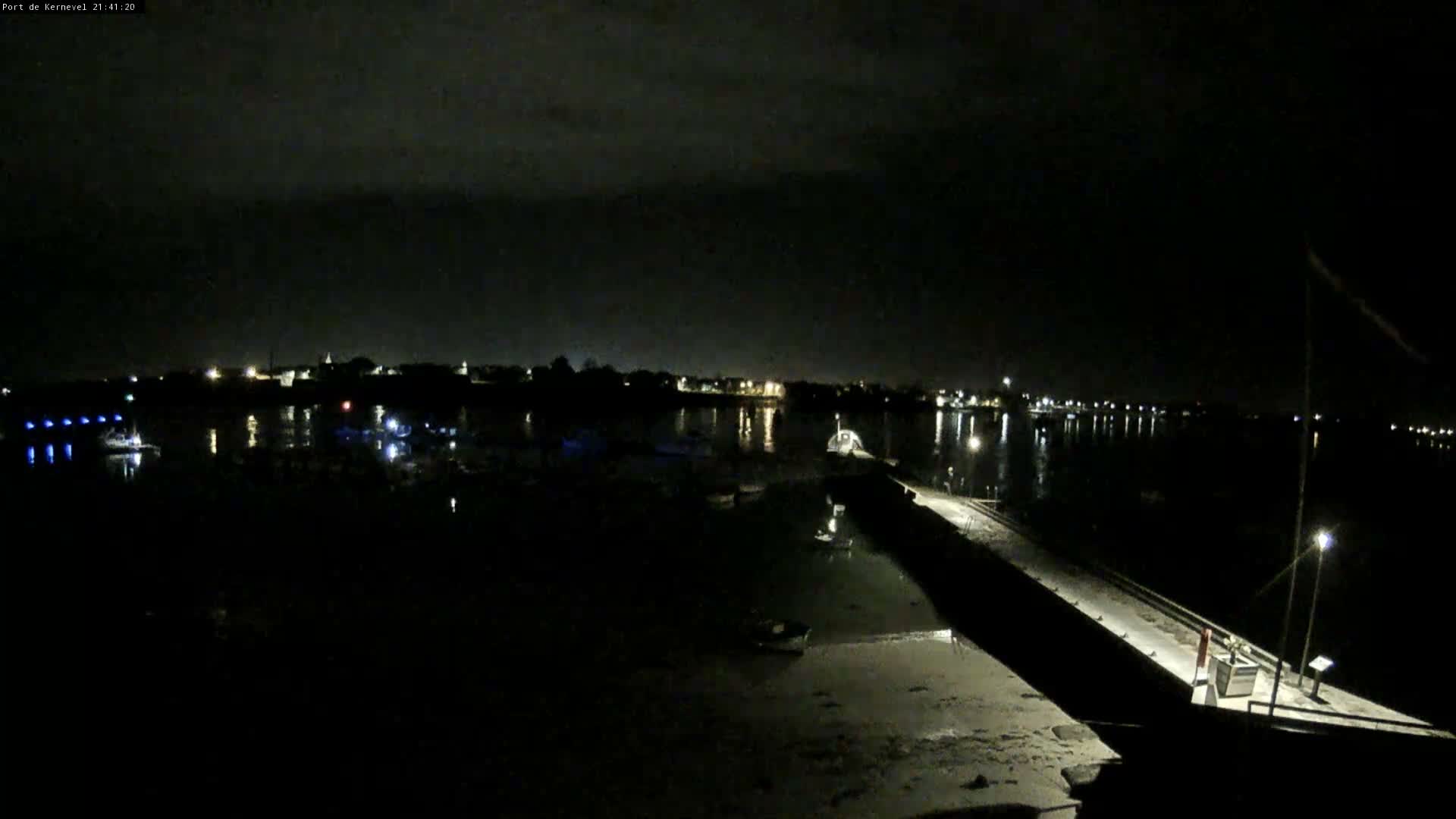 Port de Gavres Marine Live Cam - Lorient, Morbihan, Bretagne, France