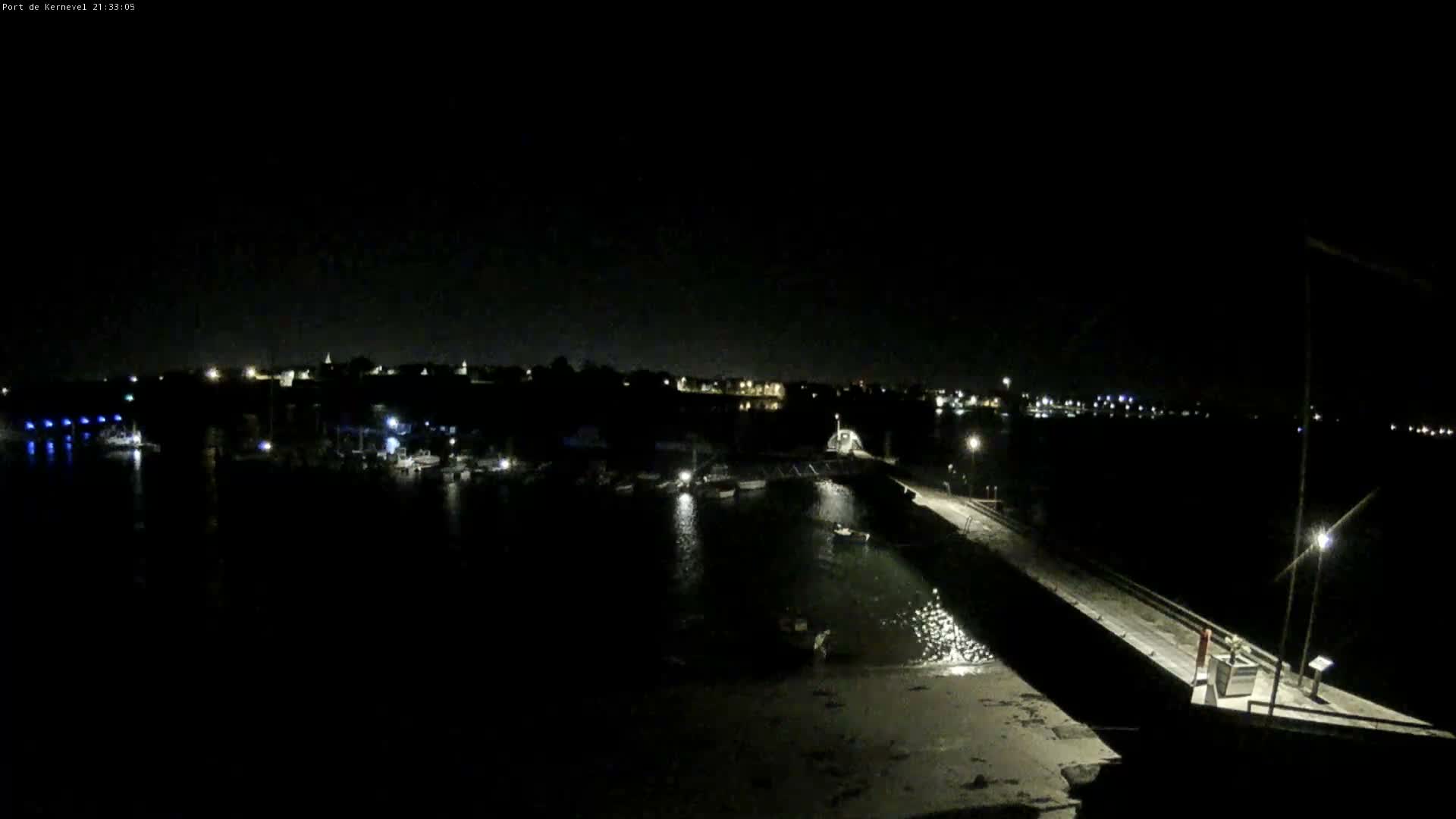 Port de Gavres Marine Live Cam - Lorient, Morbihan, Bretagne, France