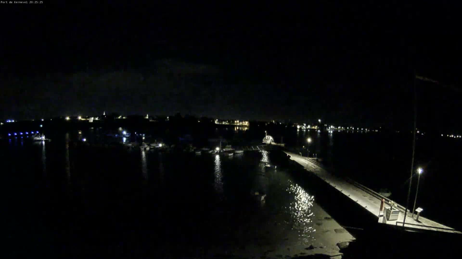 Port de Gavres Marine Live Cam - Lorient, Morbihan, Bretagne, France