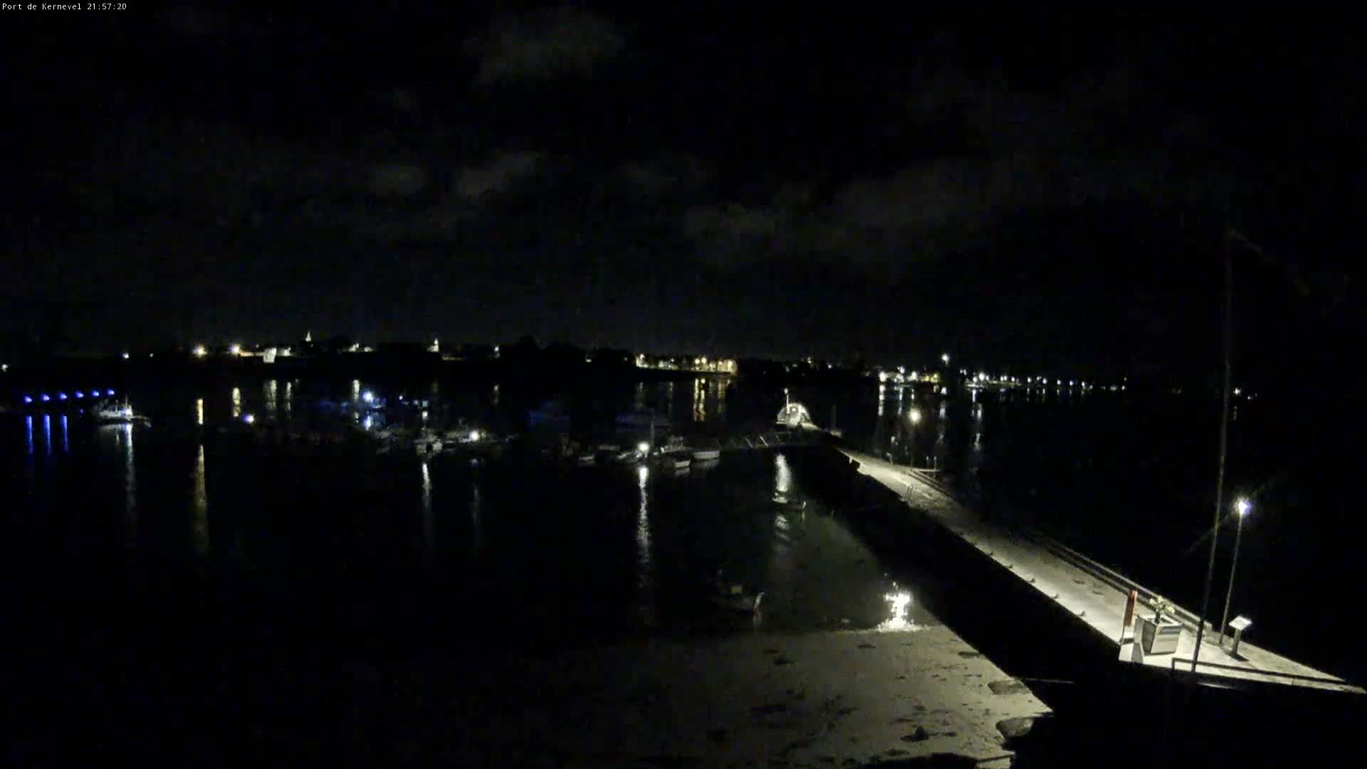 Port de Gavres Marine Live Cam - Lorient, Morbihan, Bretagne, France