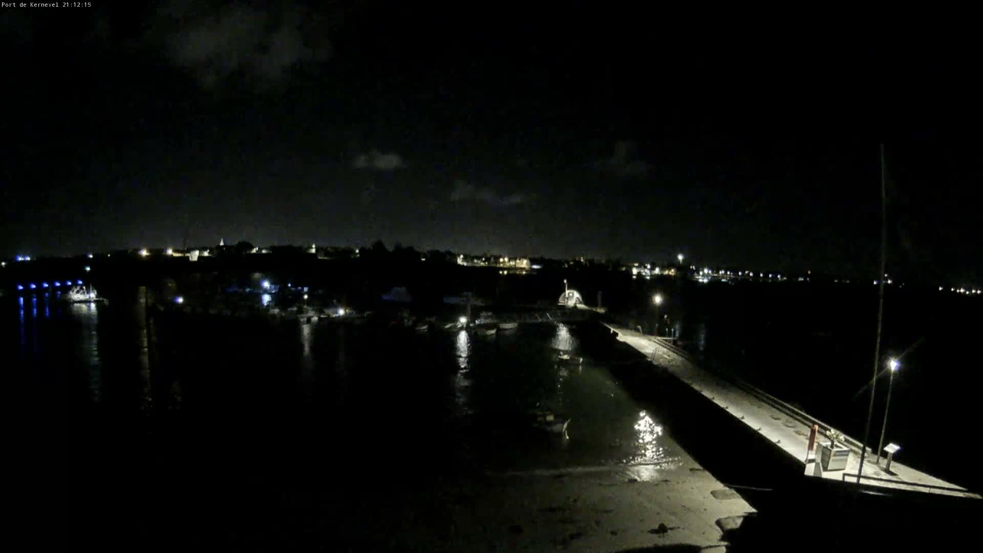 Port de Gavres Marine Live Cam - Lorient, Morbihan, Bretagne, France