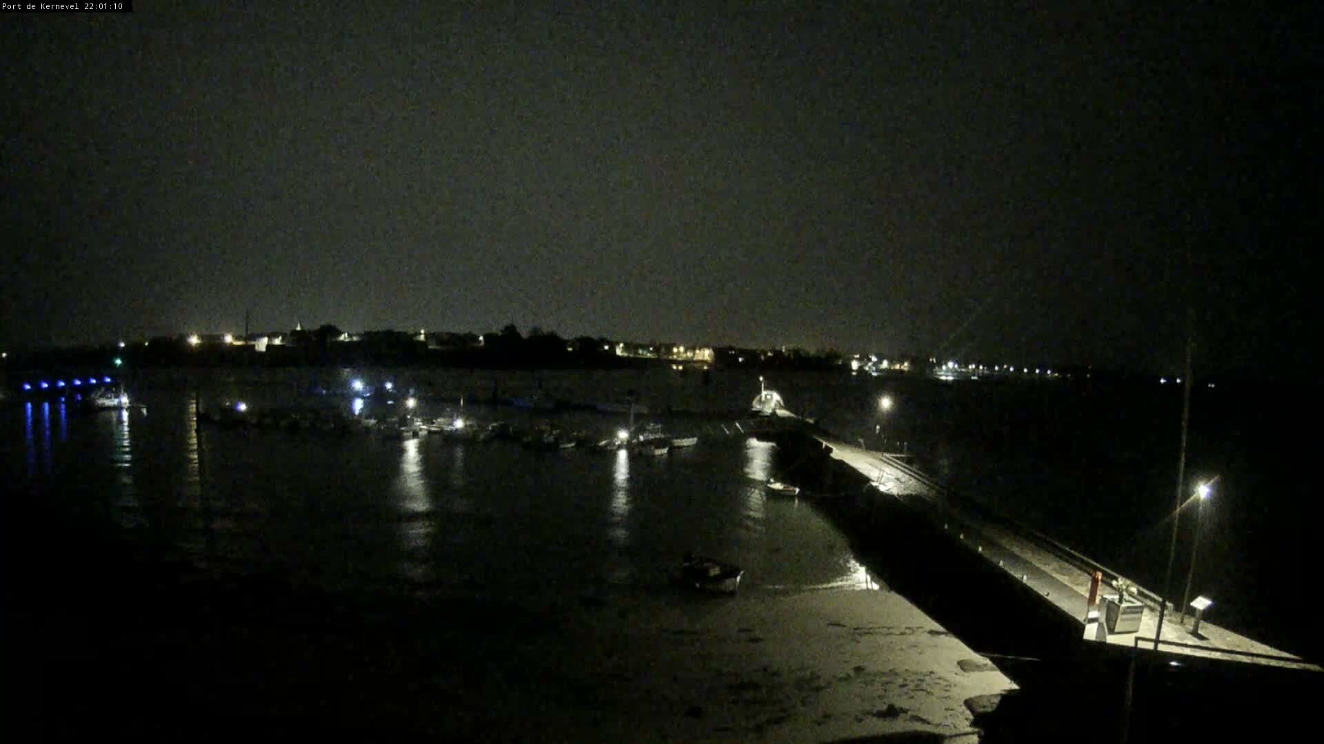 Port de Gavres Marine Live Cam - Lorient, Morbihan, Bretagne, France
