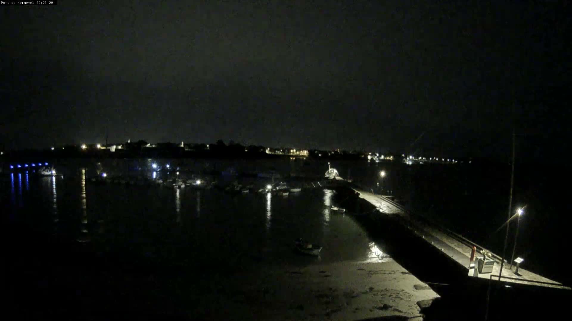 Port de Gavres Marine Live Cam - Lorient, Morbihan, Bretagne, France