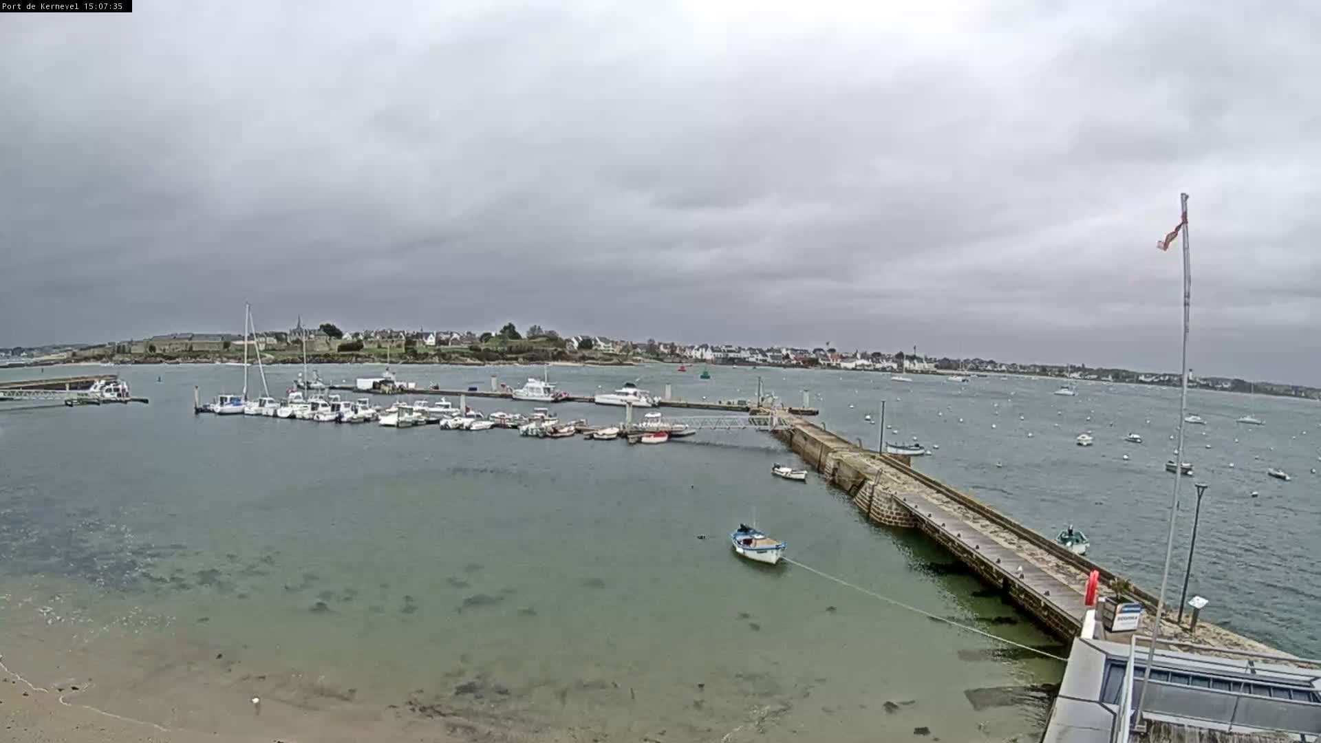 Port de Gavres Marine Live Cam - Lorient, Morbihan, Bretagne, France