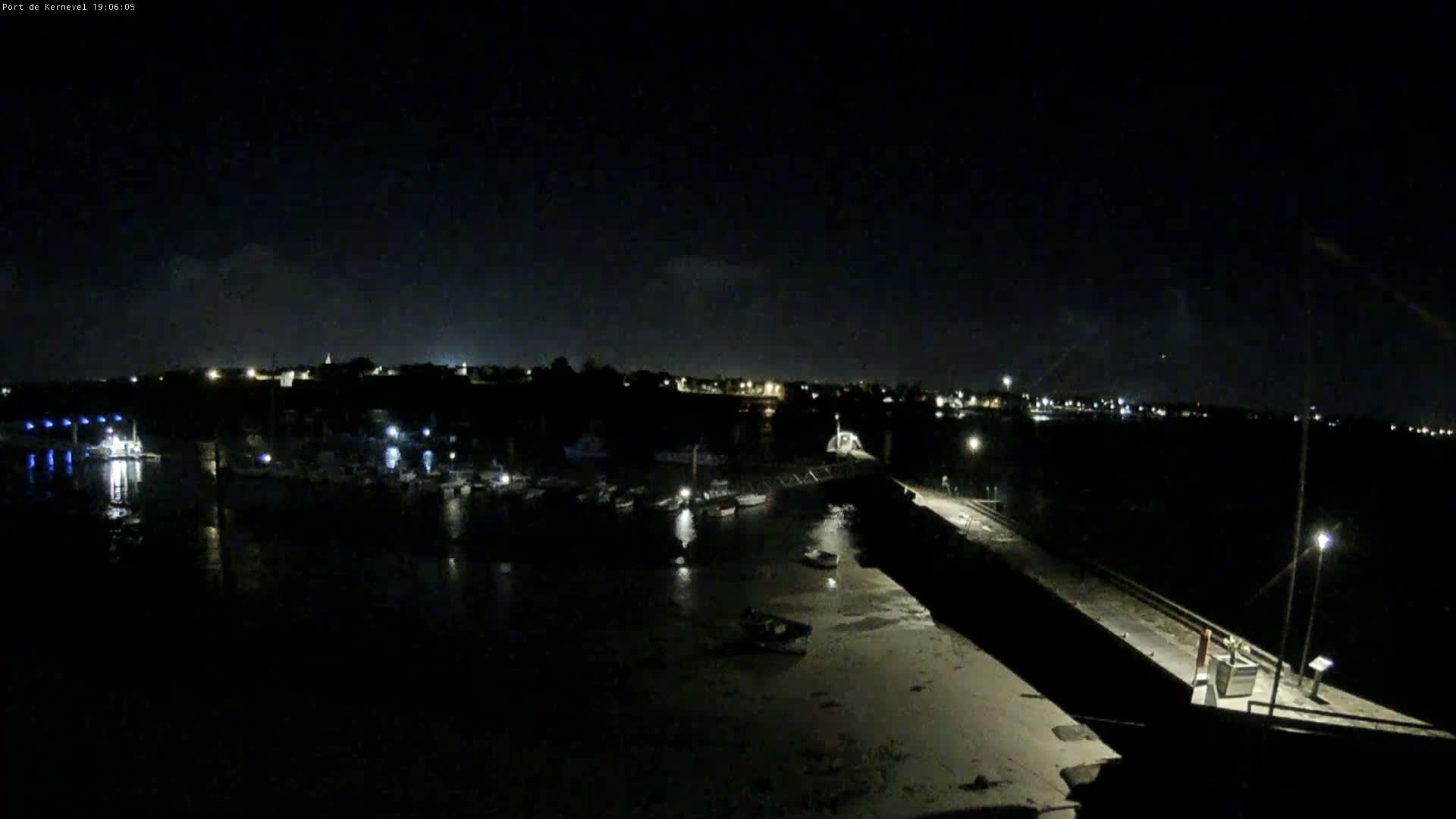 Port de Gavres Marine Live Cam - Lorient, Morbihan, Bretagne, France