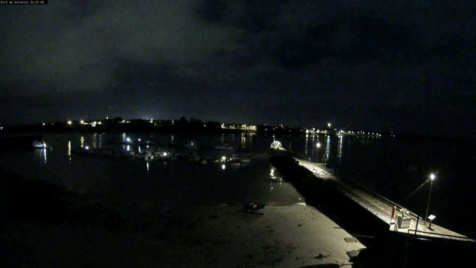 Port de Gavres Marine Live Cam - Lorient, Morbihan, Bretagne, France