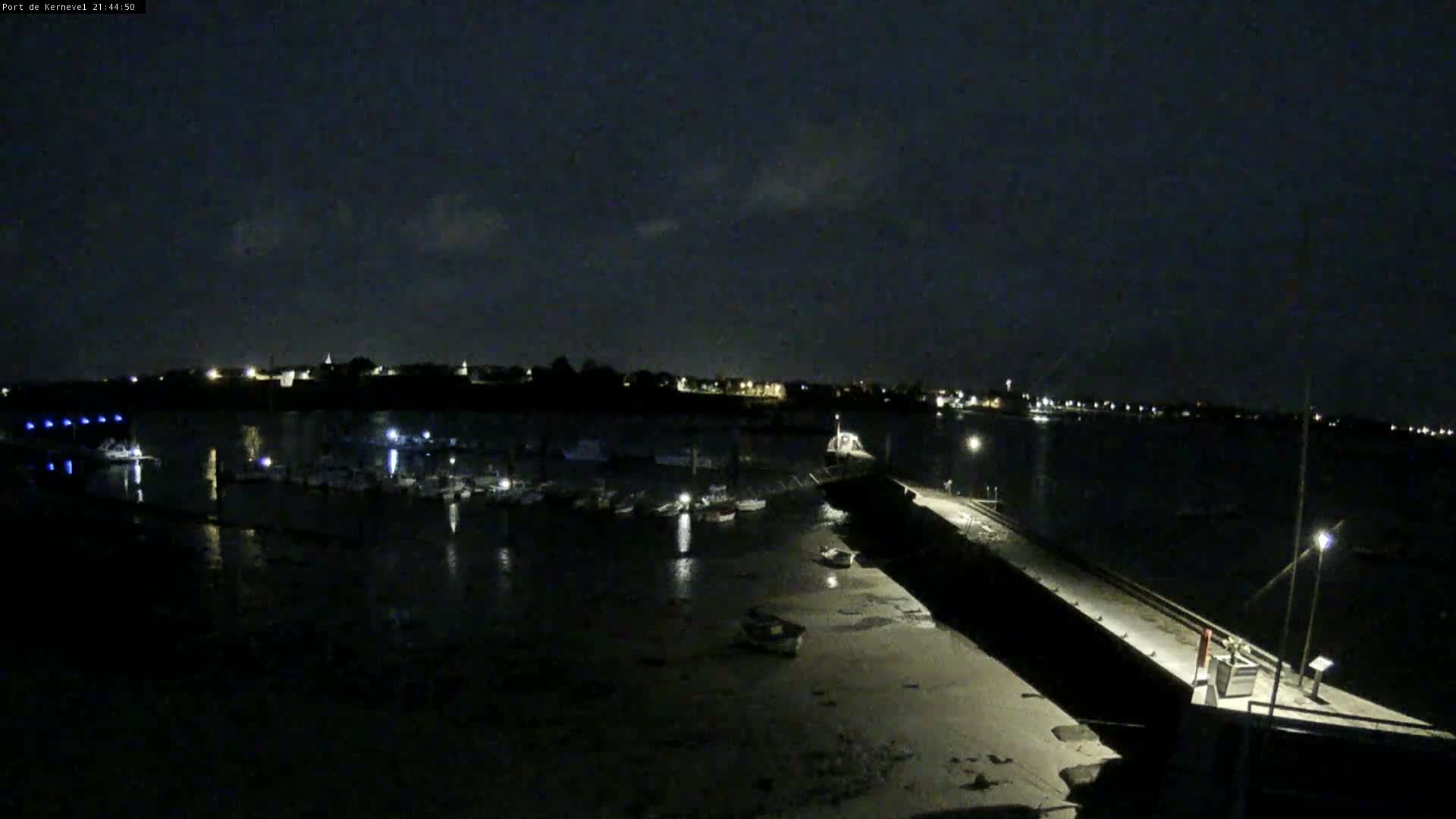 Port de Gavres Marine Live Cam - Lorient, Morbihan, Bretagne, France