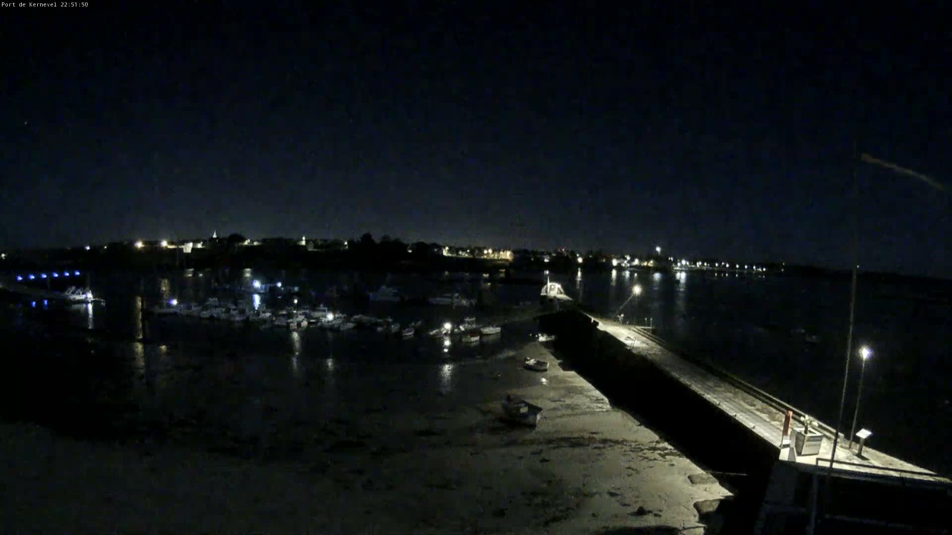 Port de Gavres Marine Live Cam - Lorient, Morbihan, Bretagne, France