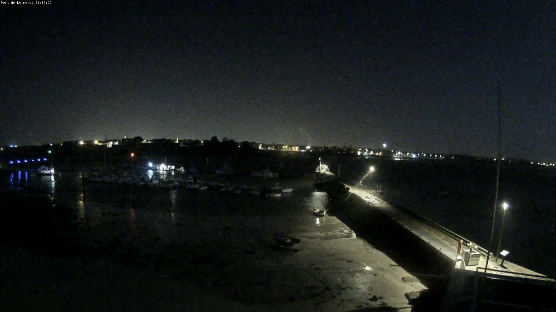 Port de Gavres Marine Live Cam - Lorient, Morbihan, Bretagne, France