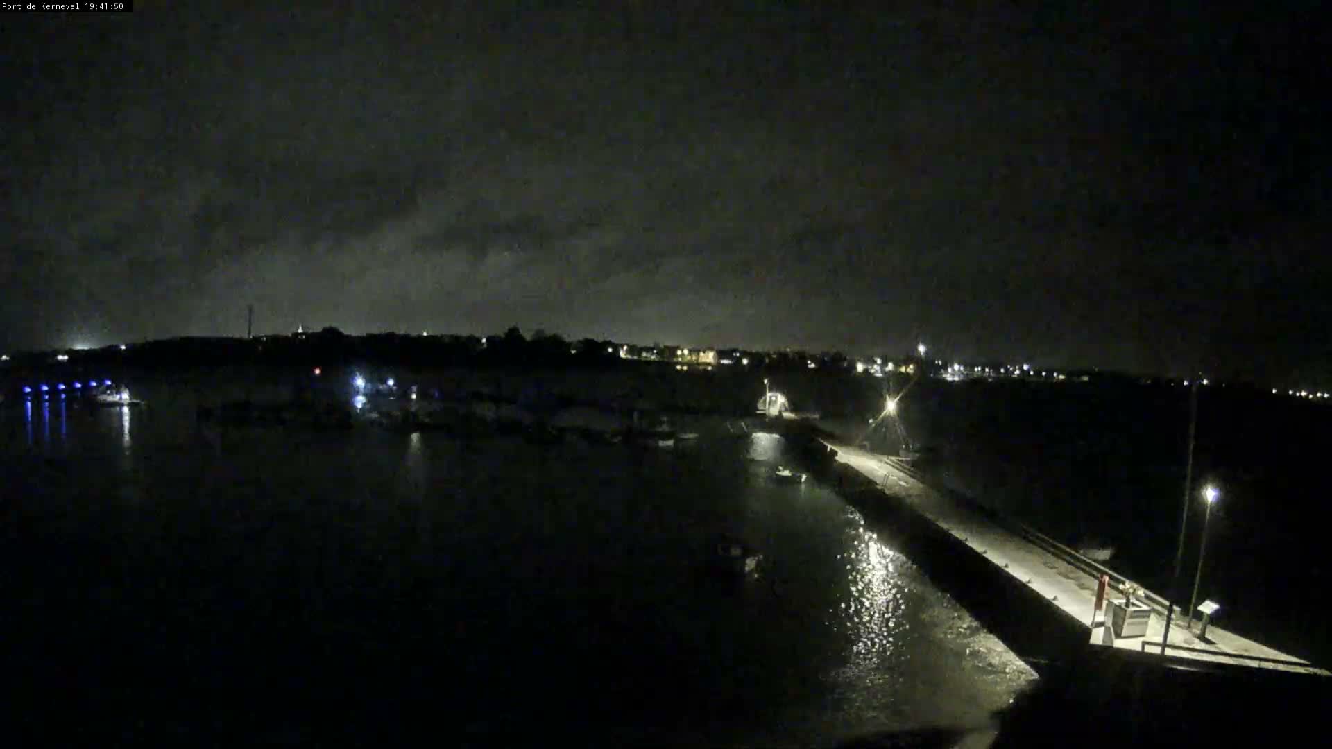 Port de Gavres Marine Live Cam - Lorient, Morbihan, Bretagne, France