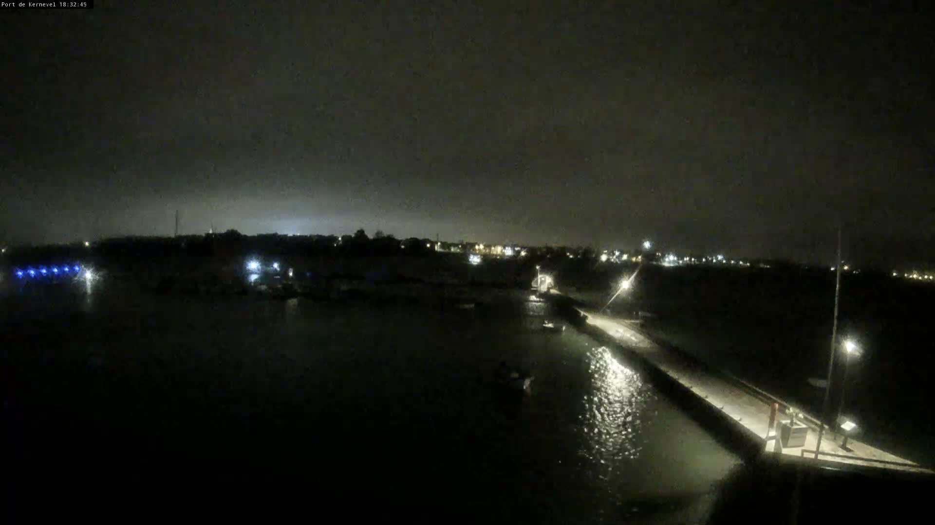 Port de Gavres Marine Live Cam - Lorient, Morbihan, Bretagne, France