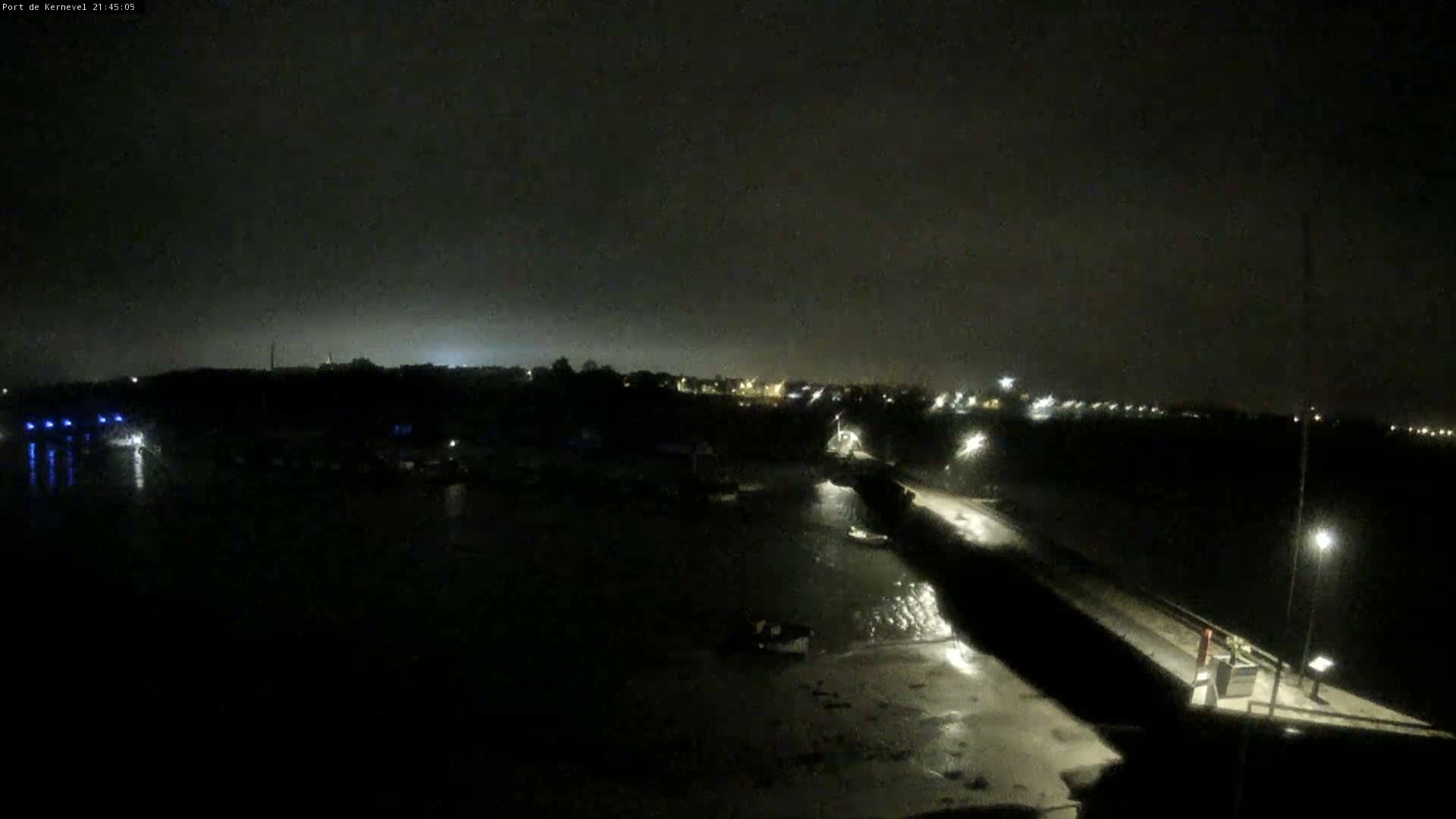 Port de Gavres Marine Live Cam - Lorient, Morbihan, Bretagne, France