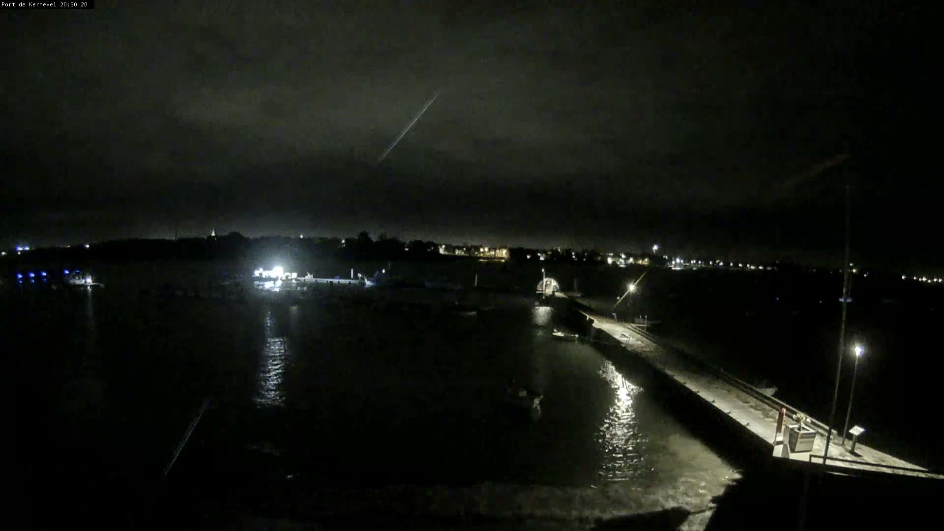 Port de Gavres Marine Live Cam - Lorient, Morbihan, Bretagne, France