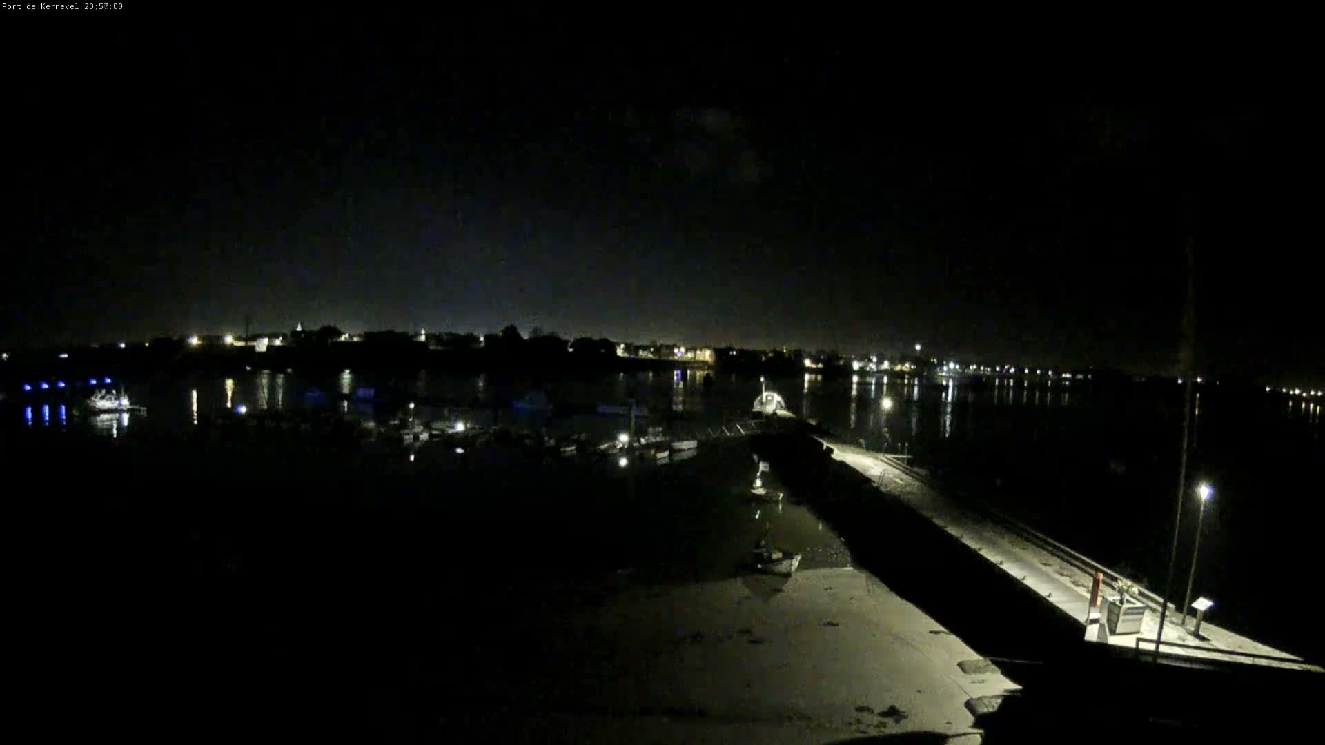 Port de Gavres Marine Live Cam - Lorient, Morbihan, Bretagne, France