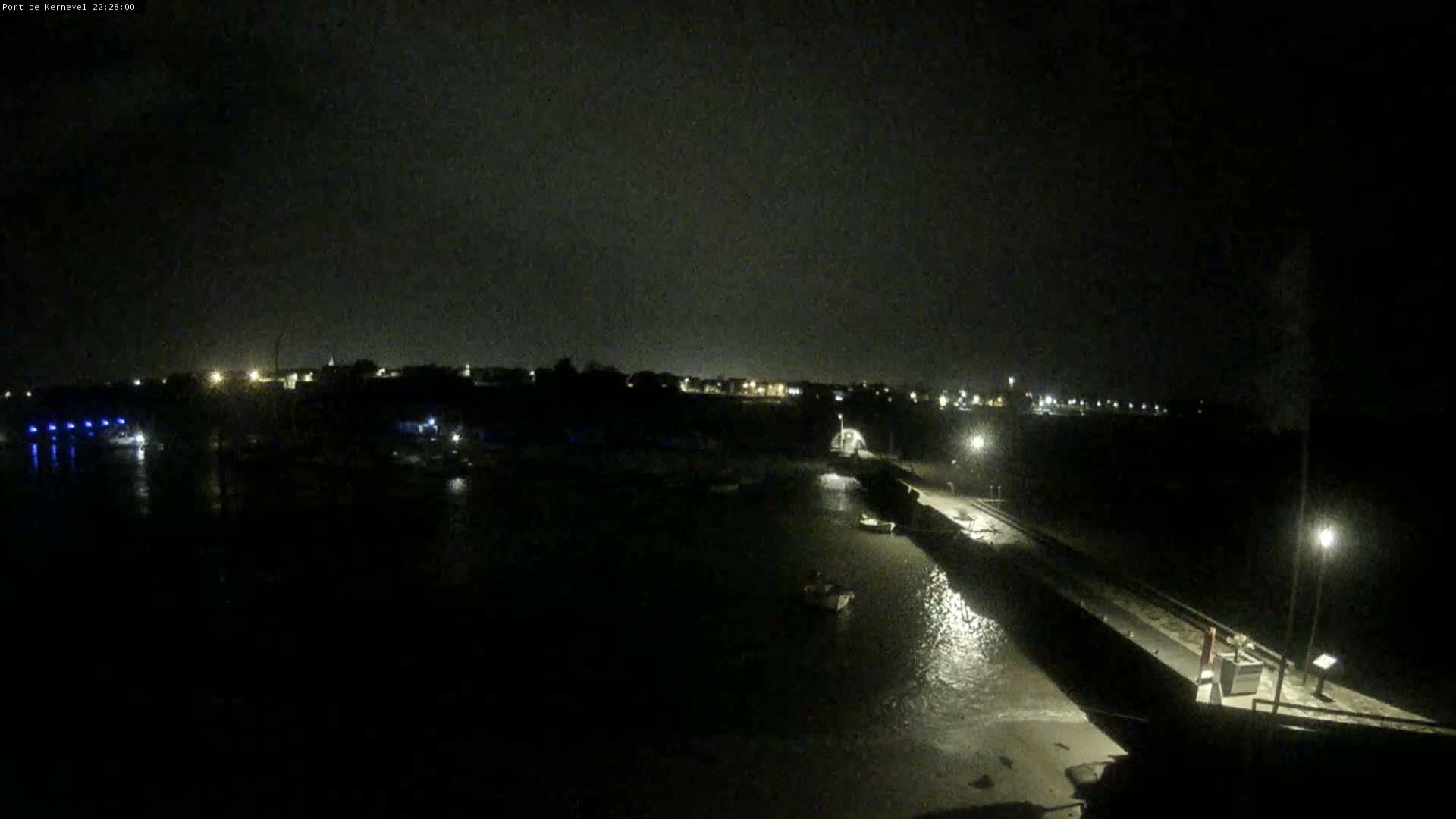 Port de Gavres Marine Live Cam - Lorient, Morbihan, Bretagne, France