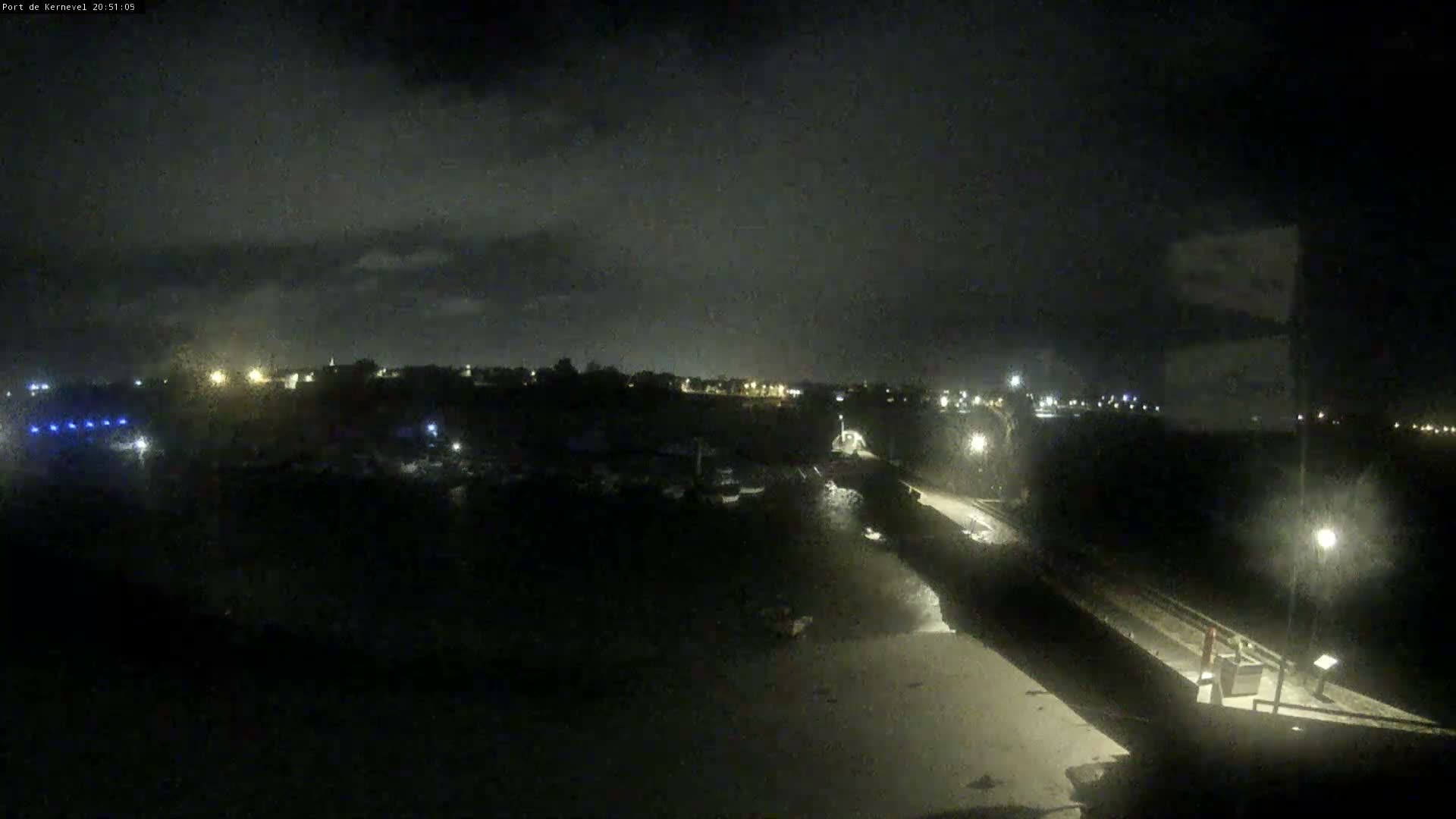 Port de Gavres Marine Live Cam - Lorient, Morbihan, Bretagne, France