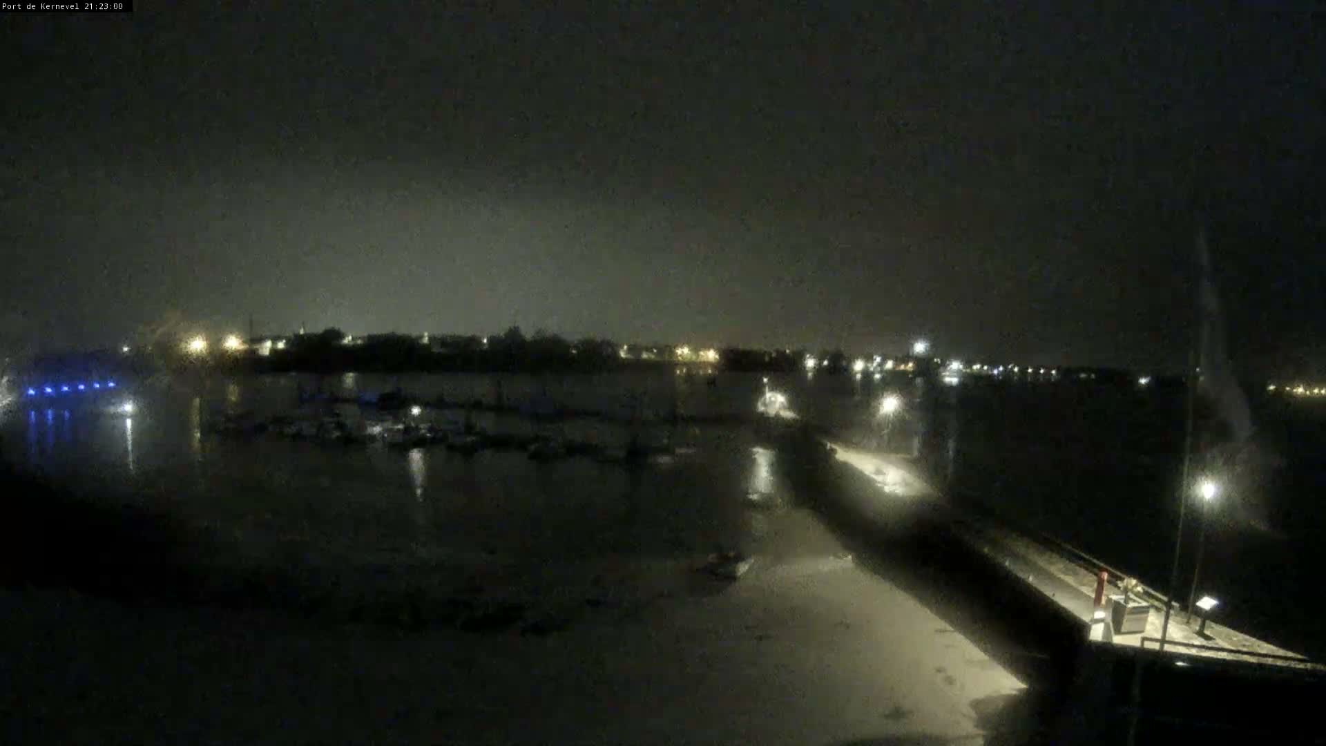 Port de Gavres Marine Live Cam - Lorient, Morbihan, Bretagne, France